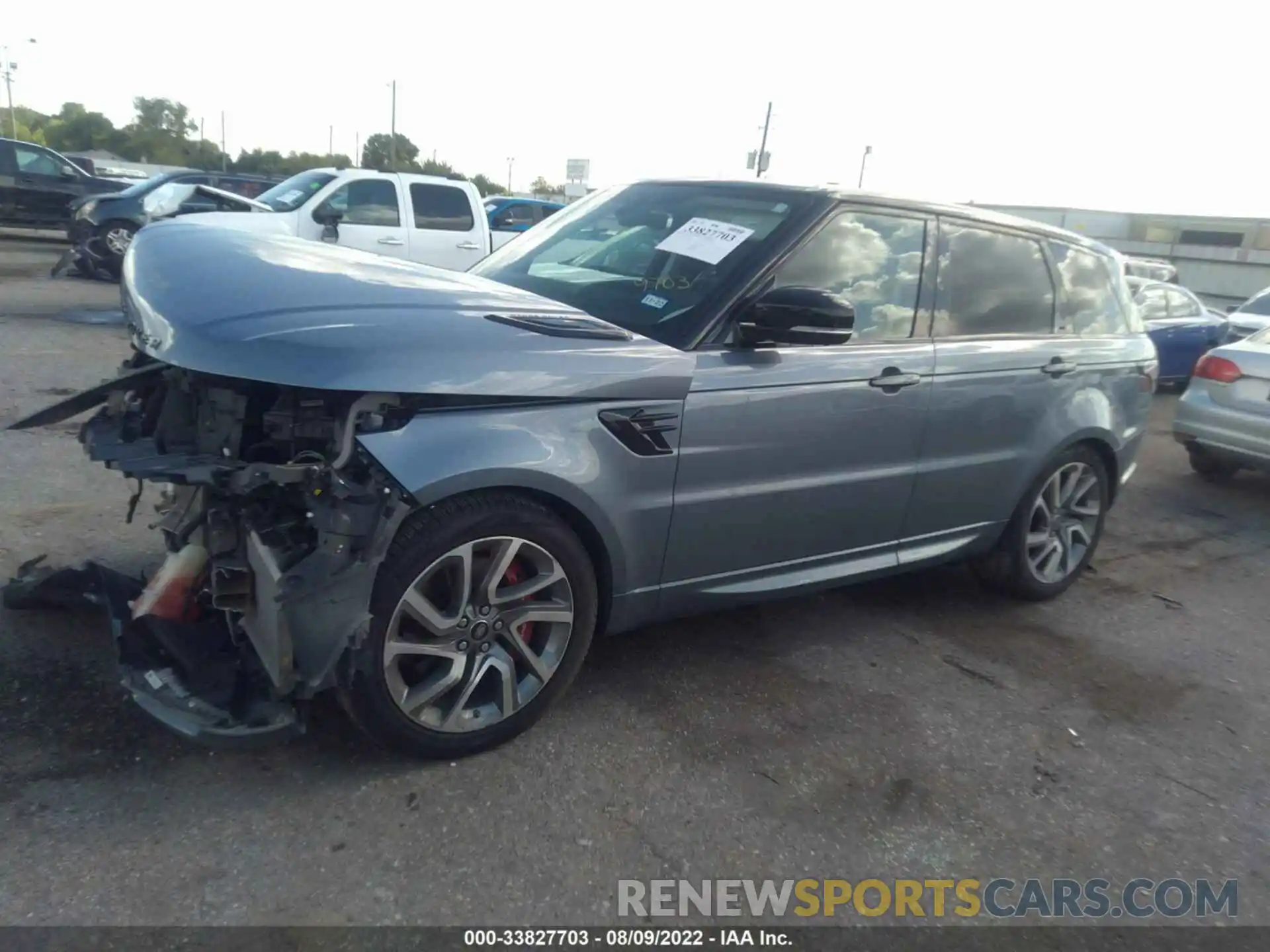 2 Photograph of a damaged car SALWV2SE1LA899703 LAND ROVER RANGE ROVER SPORT 2020