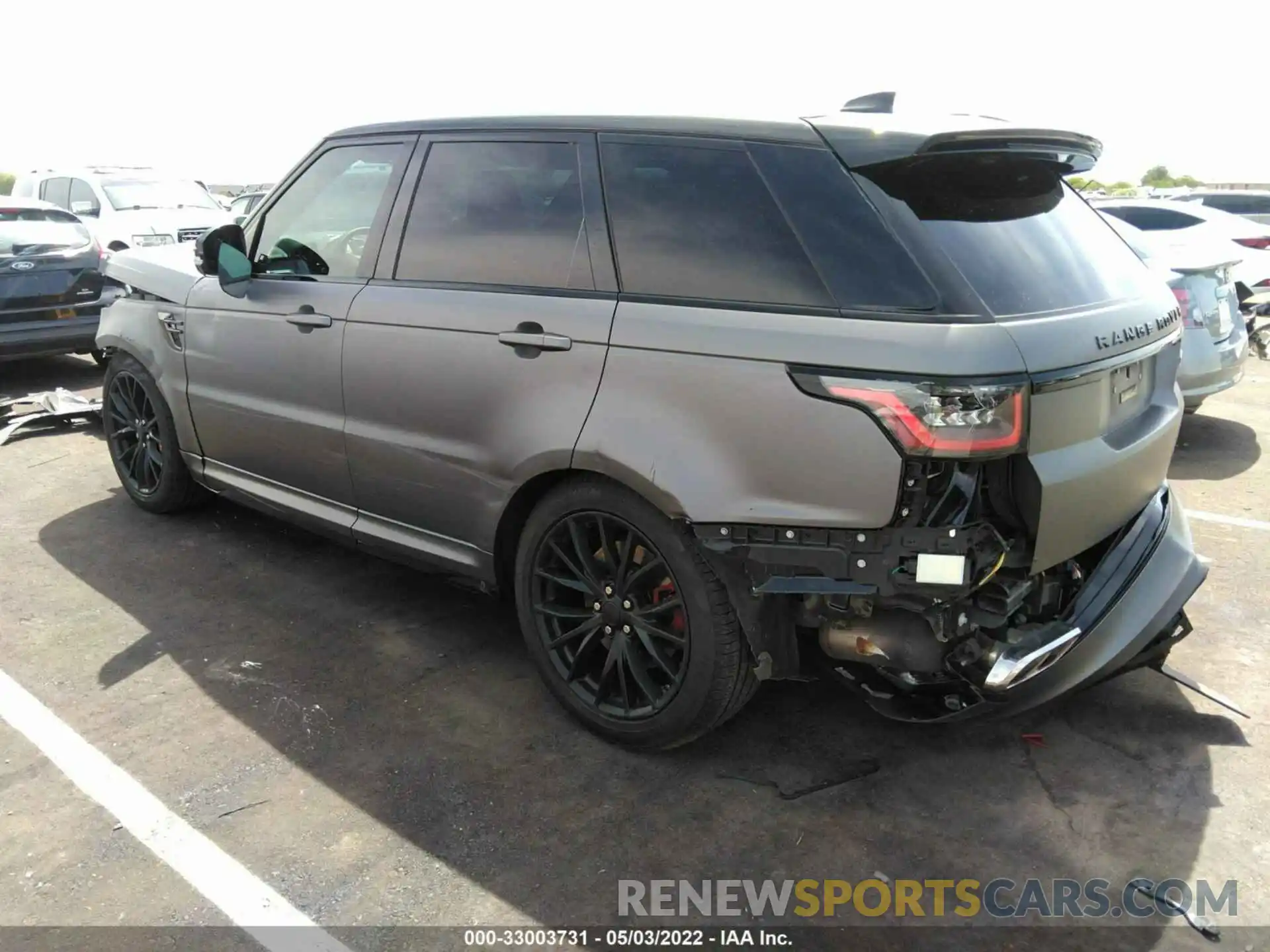 3 Photograph of a damaged car SALWZ2RE7LA886478 LAND ROVER RANGE ROVER SPORT 2020