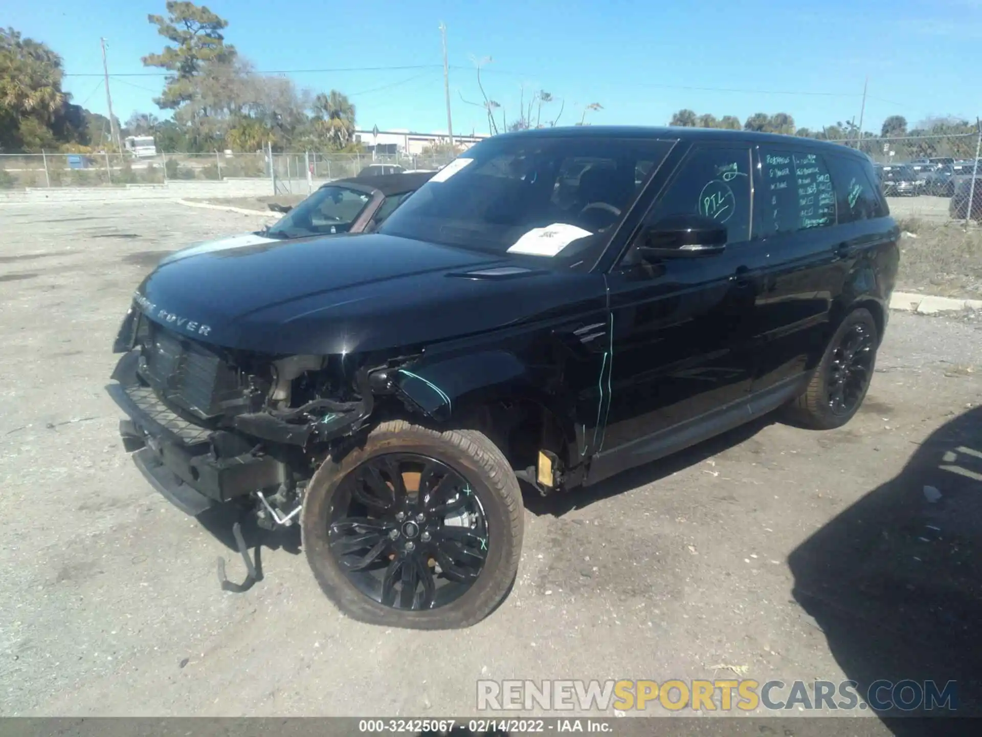 2 Photograph of a damaged car SALWG2SU6MA763330 LAND ROVER RANGE ROVER SPORT 2021