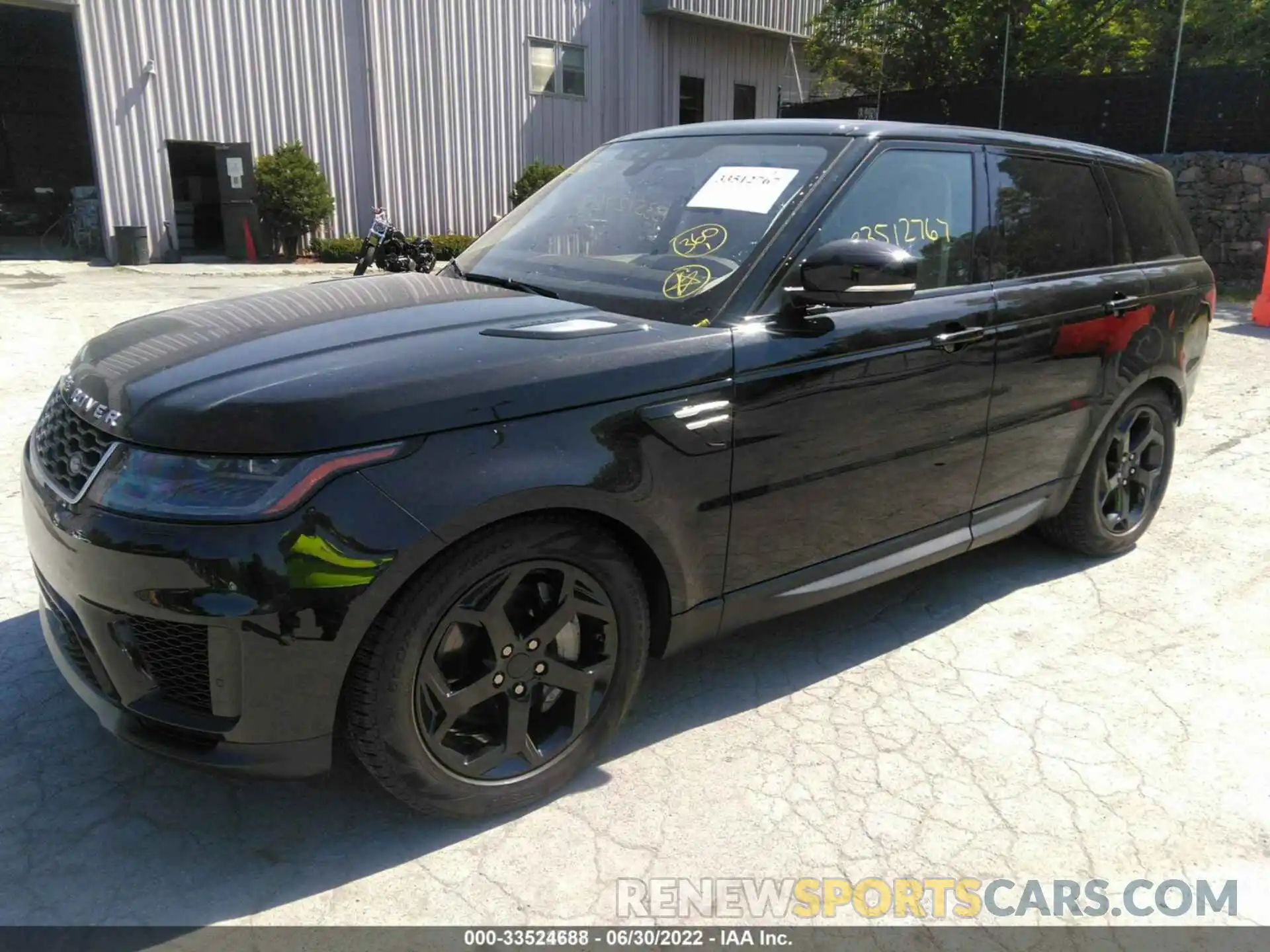 2 Photograph of a damaged car SALWG2SU6MA775624 LAND ROVER RANGE ROVER SPORT 2021