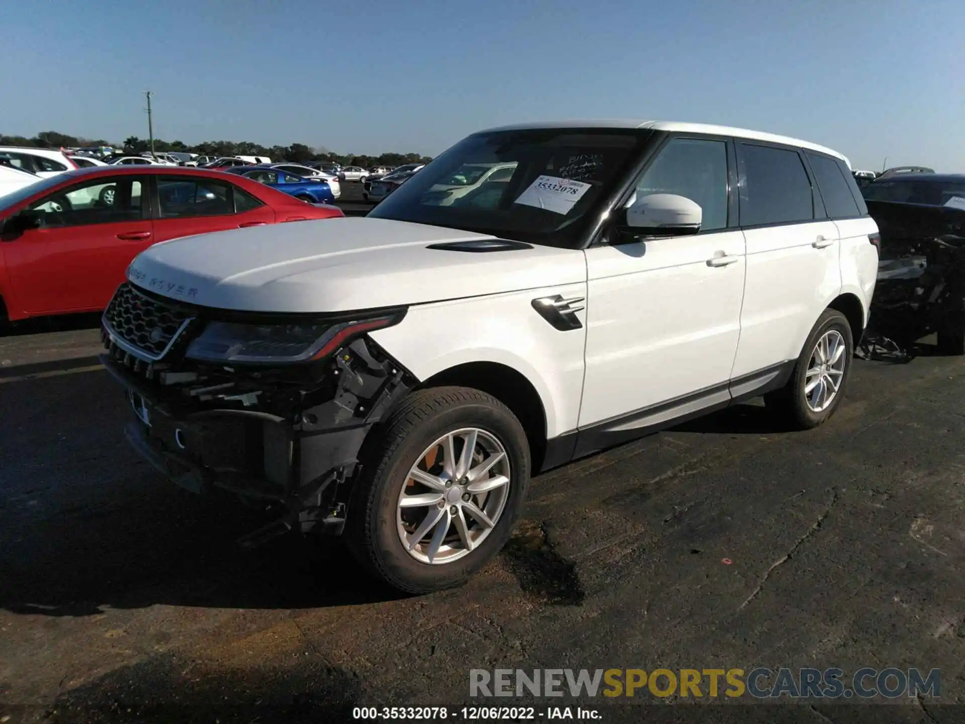 2 Photograph of a damaged car SALWG2SU6MA779382 LAND ROVER RANGE ROVER SPORT 2021