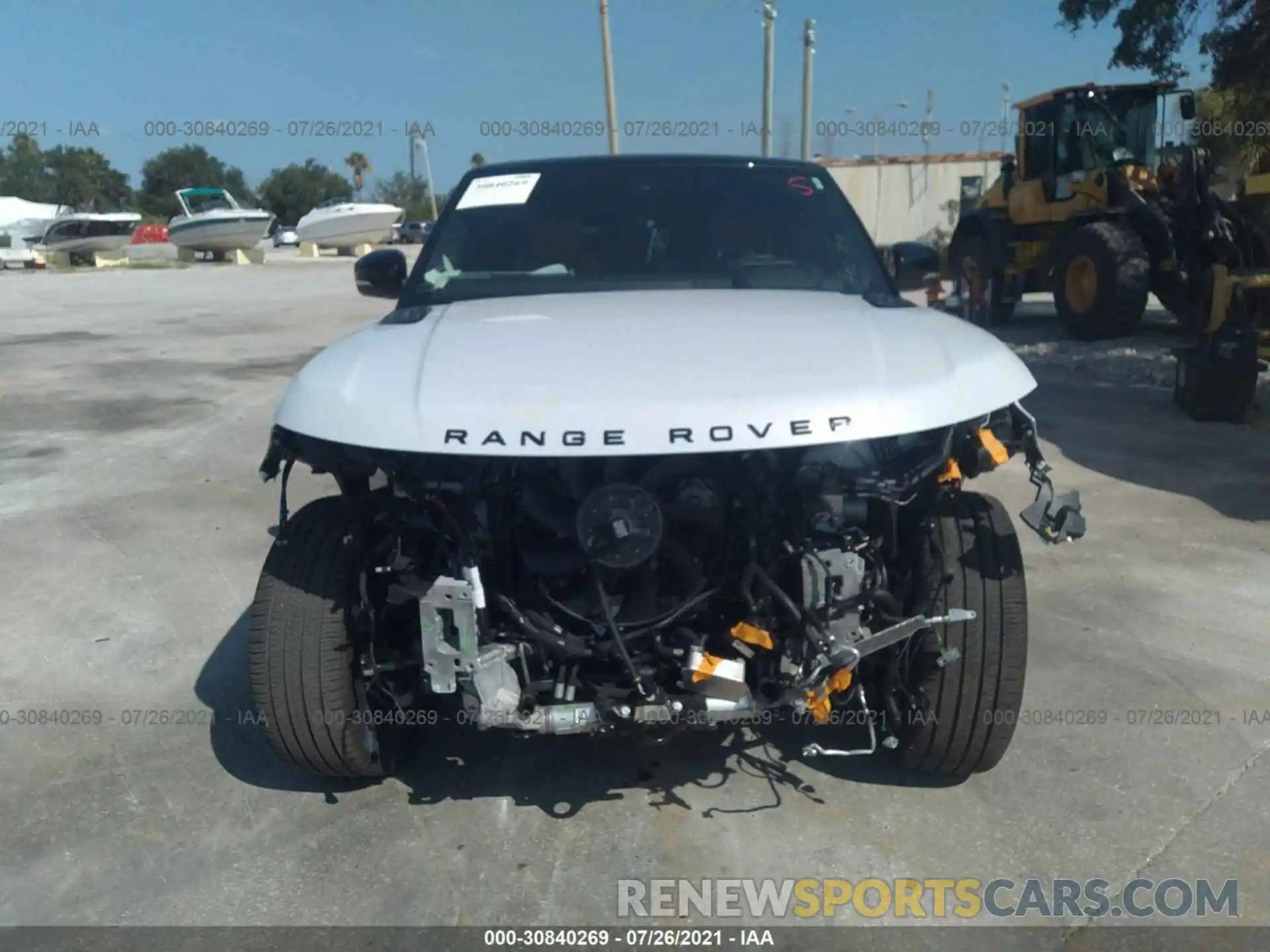 6 Photograph of a damaged car SALWR2SE1MA763447 LAND ROVER RANGE ROVER SPORT 2021