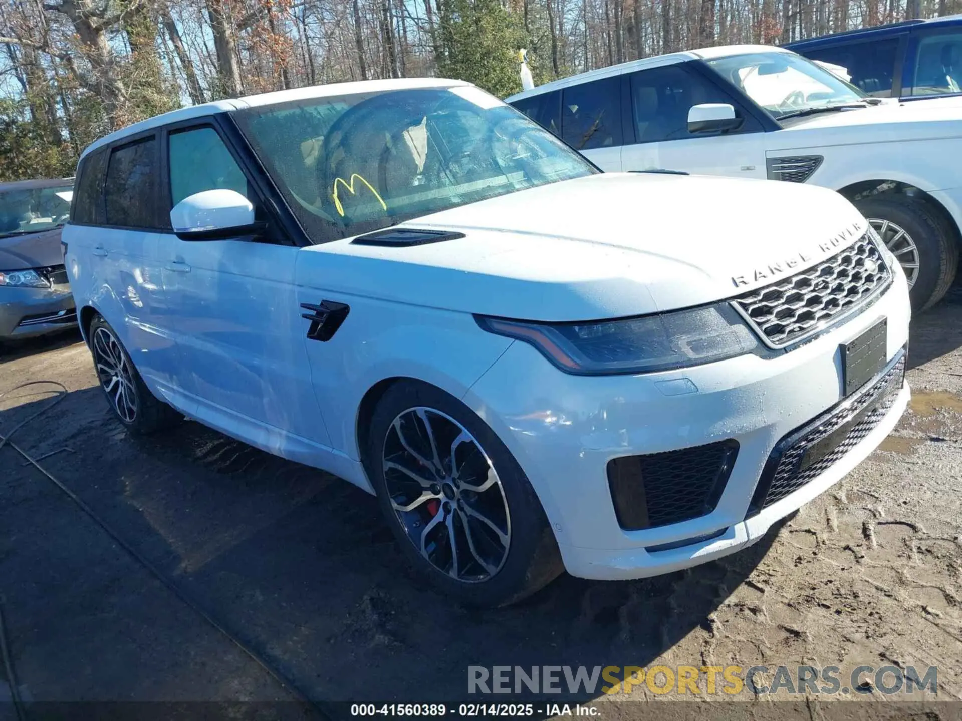 1 Photograph of a damaged car SALWR2SE4MA768271 LAND ROVER RANGE ROVER SPORT 2021
