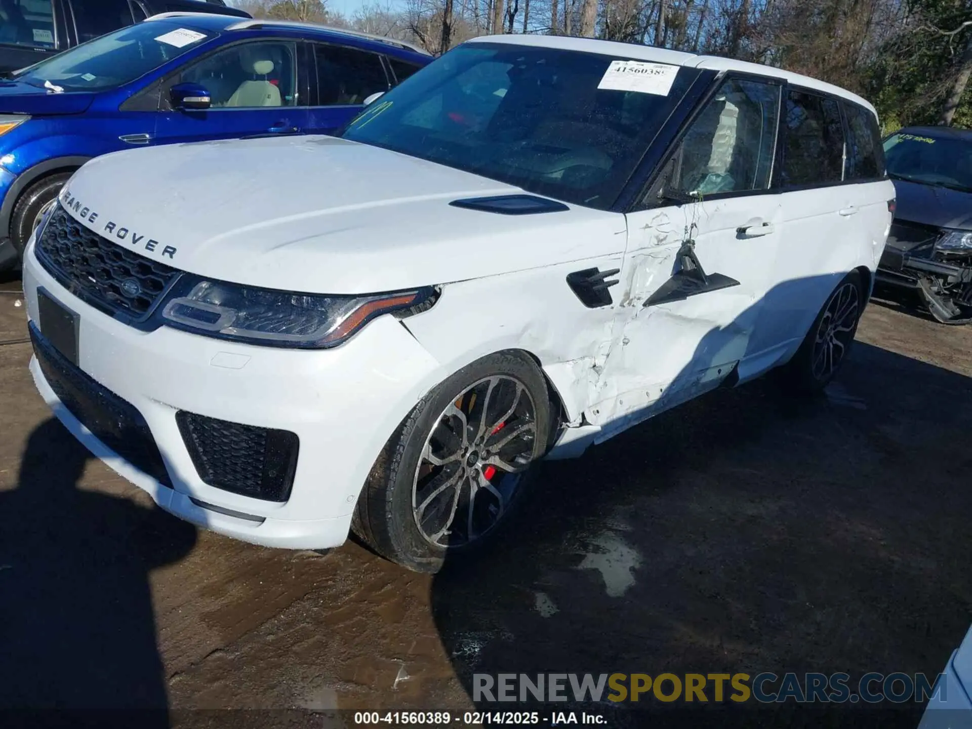 2 Photograph of a damaged car SALWR2SE4MA768271 LAND ROVER RANGE ROVER SPORT 2021