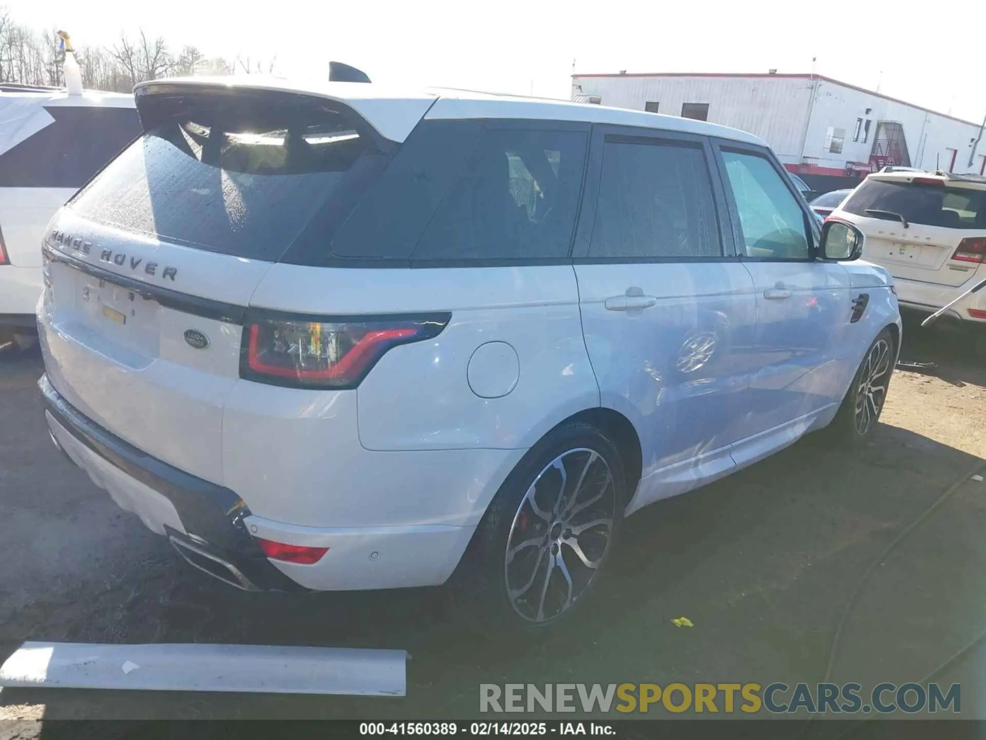 4 Photograph of a damaged car SALWR2SE4MA768271 LAND ROVER RANGE ROVER SPORT 2021