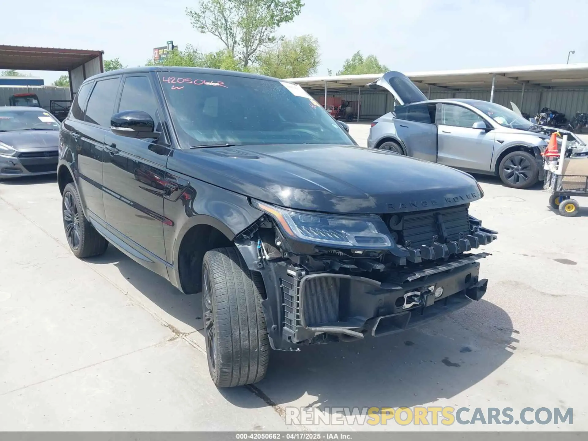 1 Photograph of a damaged car SALWR2SE8MA750470 LAND ROVER RANGE ROVER SPORT 2021