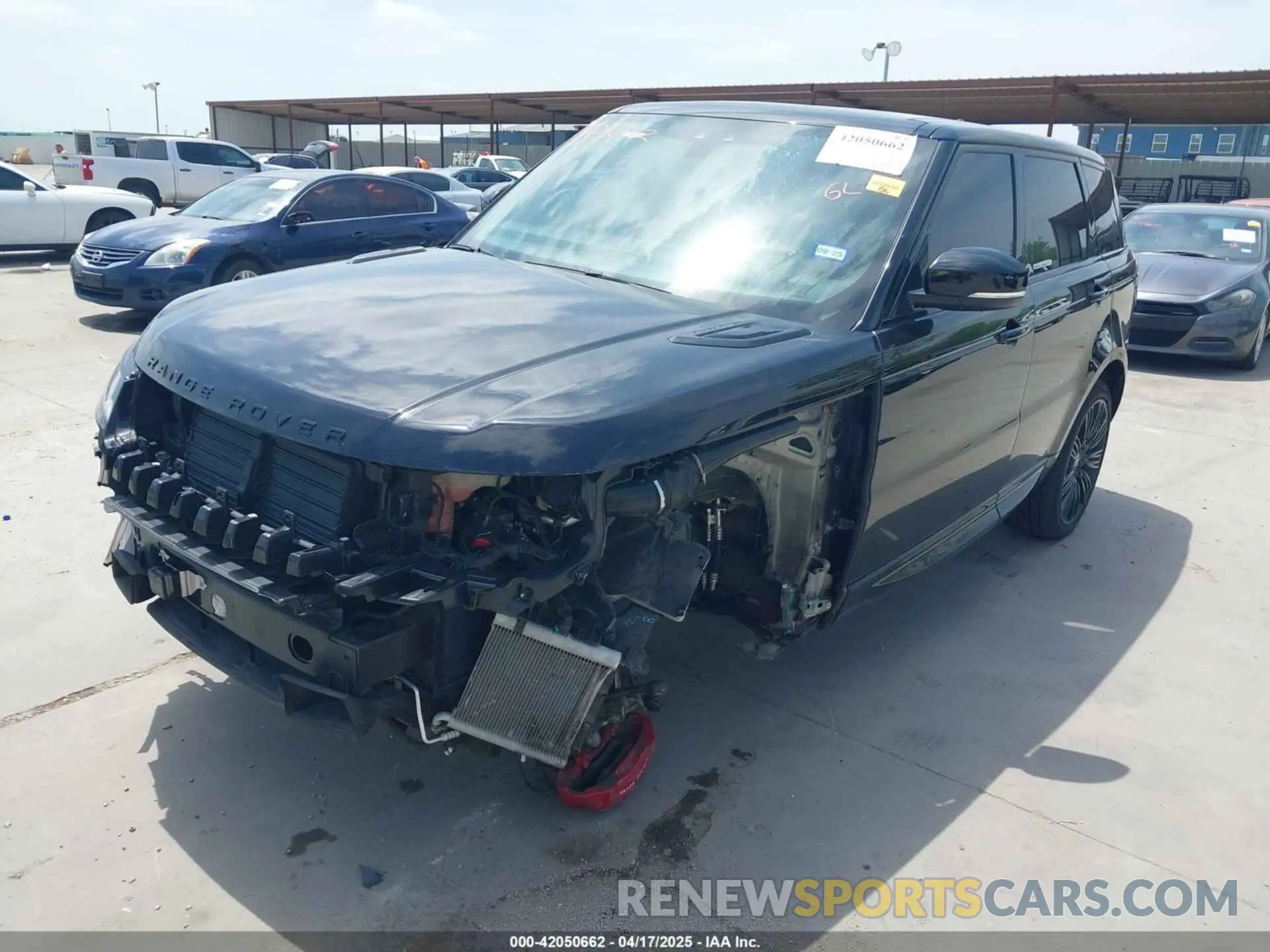 2 Photograph of a damaged car SALWR2SE8MA750470 LAND ROVER RANGE ROVER SPORT 2021