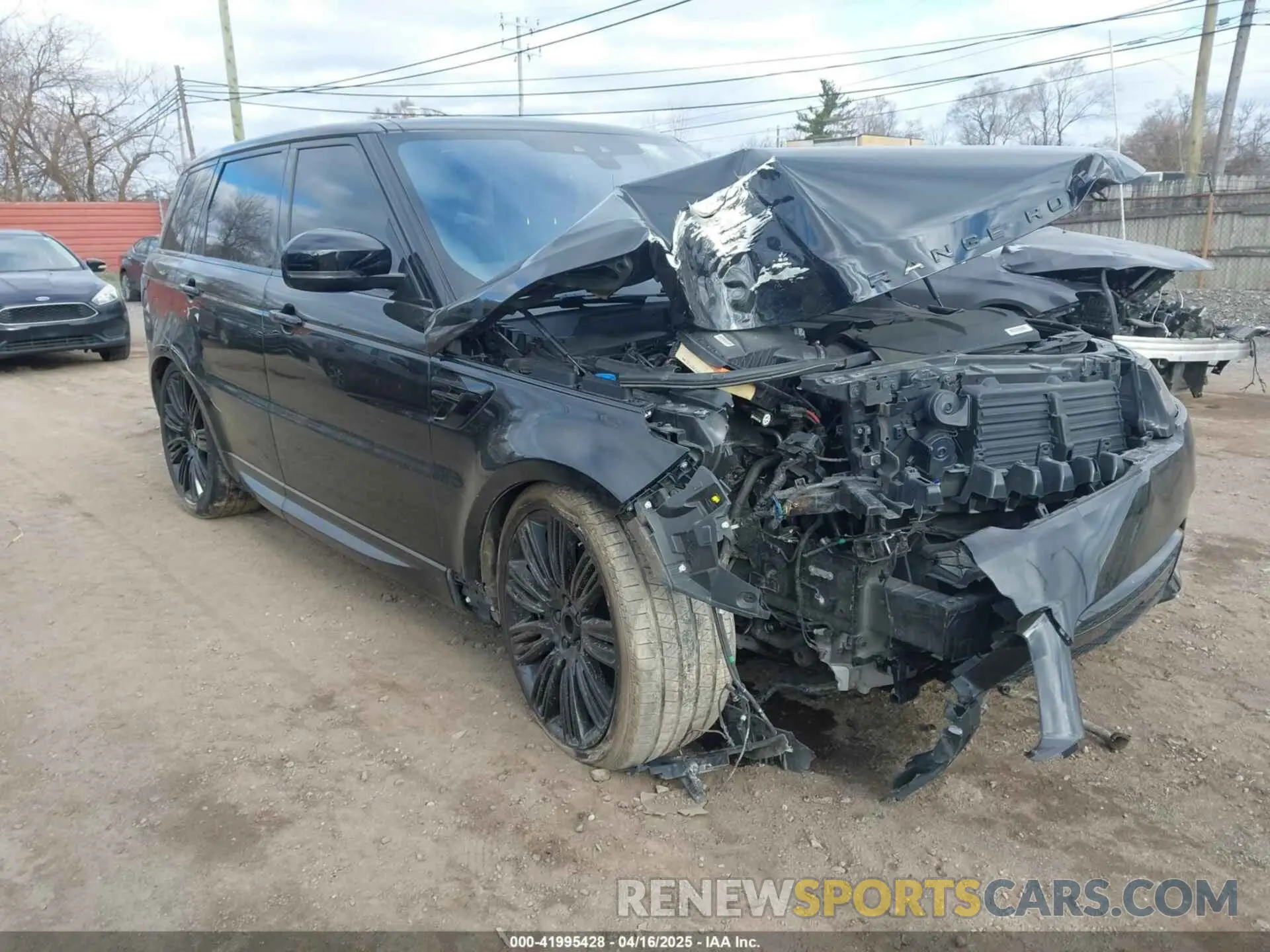 1 Photograph of a damaged car SALWR2SE8MA759704 LAND ROVER RANGE ROVER SPORT 2021