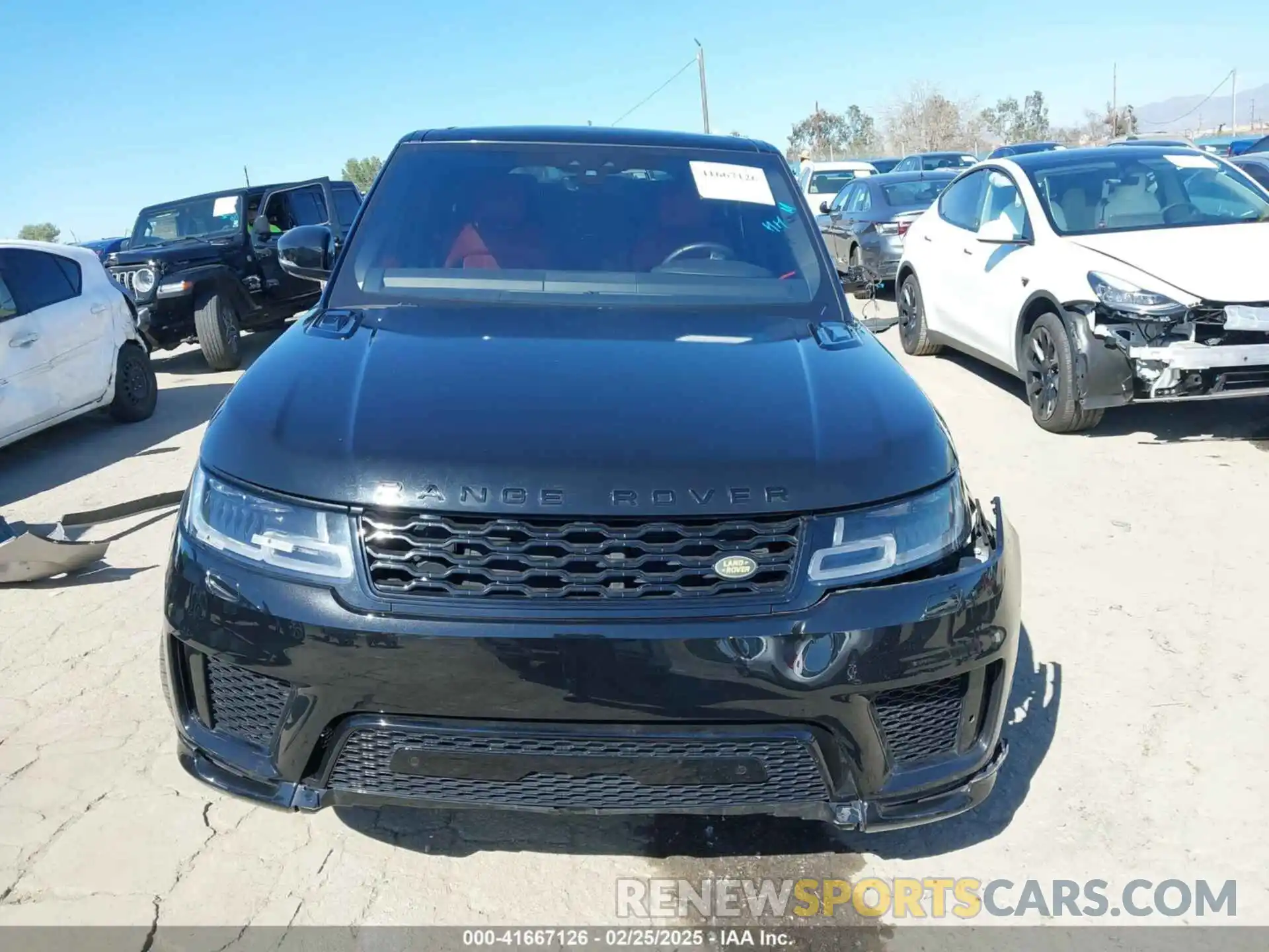 13 Photograph of a damaged car SALWR2SE9MA768766 LAND ROVER RANGE ROVER SPORT 2021