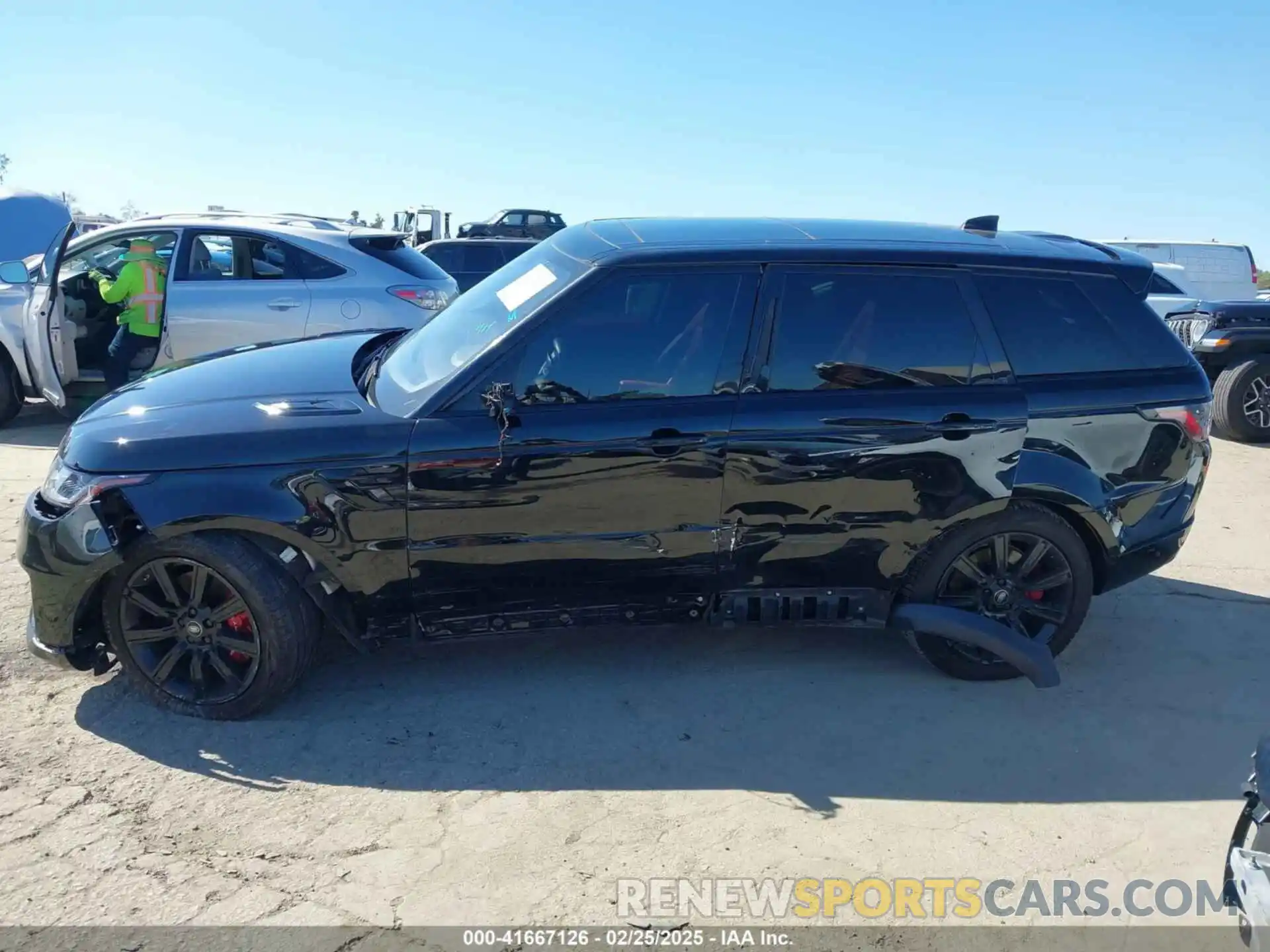 15 Photograph of a damaged car SALWR2SE9MA768766 LAND ROVER RANGE ROVER SPORT 2021