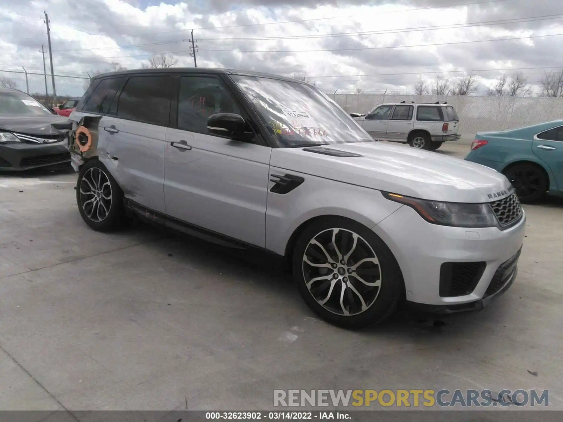 1 Photograph of a damaged car SALWR2SU0MA760031 LAND ROVER RANGE ROVER SPORT 2021