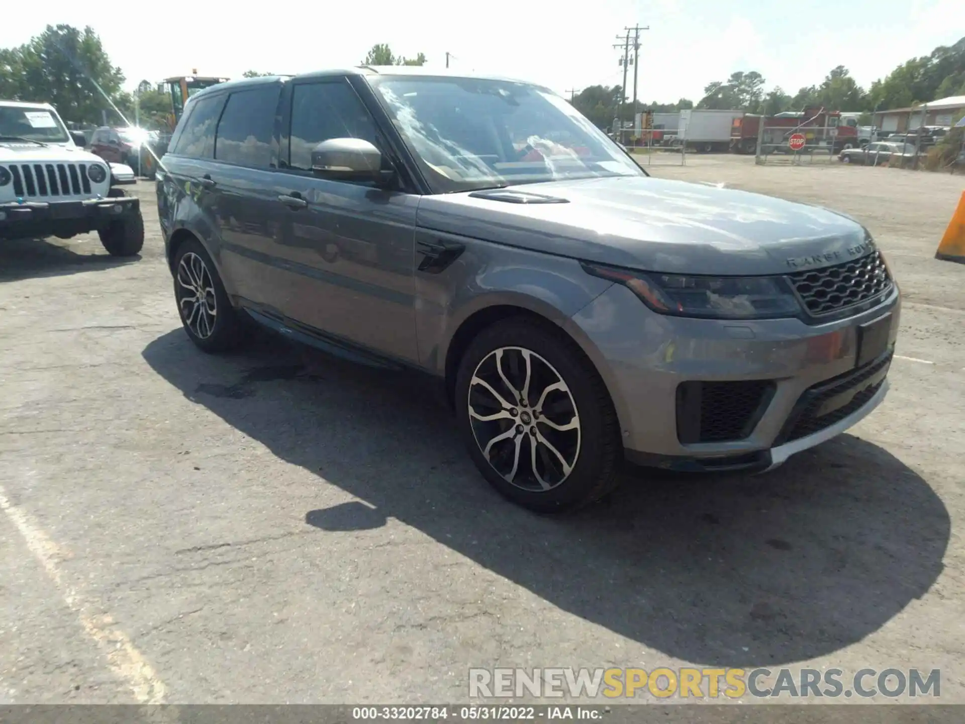 1 Photograph of a damaged car SALWR2SU1MA761978 LAND ROVER RANGE ROVER SPORT 2021