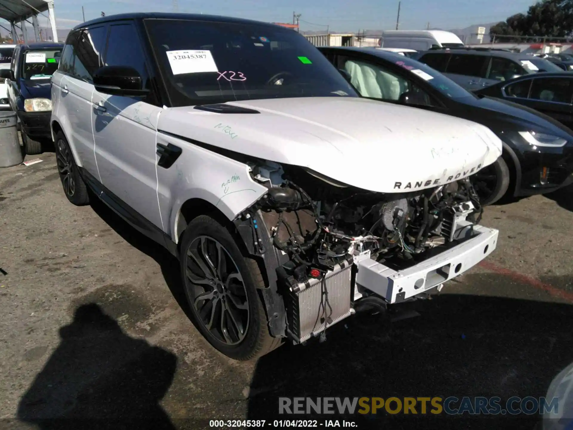 1 Photograph of a damaged car SALWR2SU2MA756515 LAND ROVER RANGE ROVER SPORT 2021