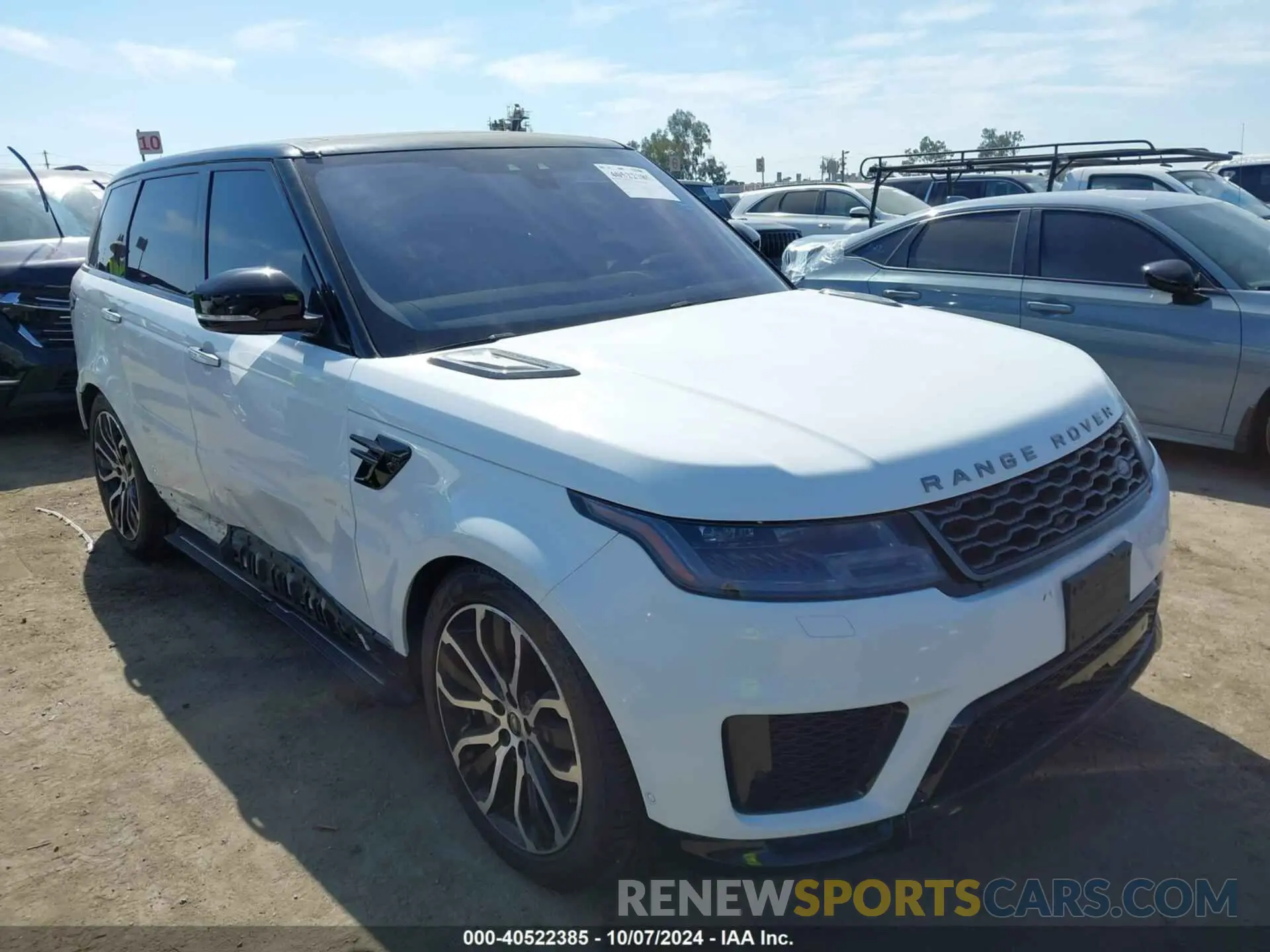 1 Photograph of a damaged car SALWR2SU2MA766896 LAND ROVER RANGE ROVER SPORT 2021