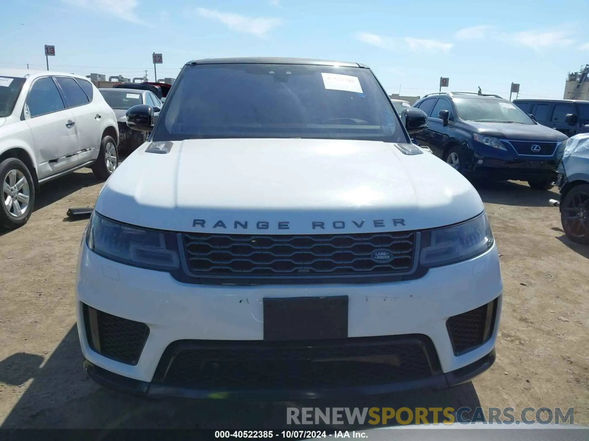 12 Photograph of a damaged car SALWR2SU2MA766896 LAND ROVER RANGE ROVER SPORT 2021