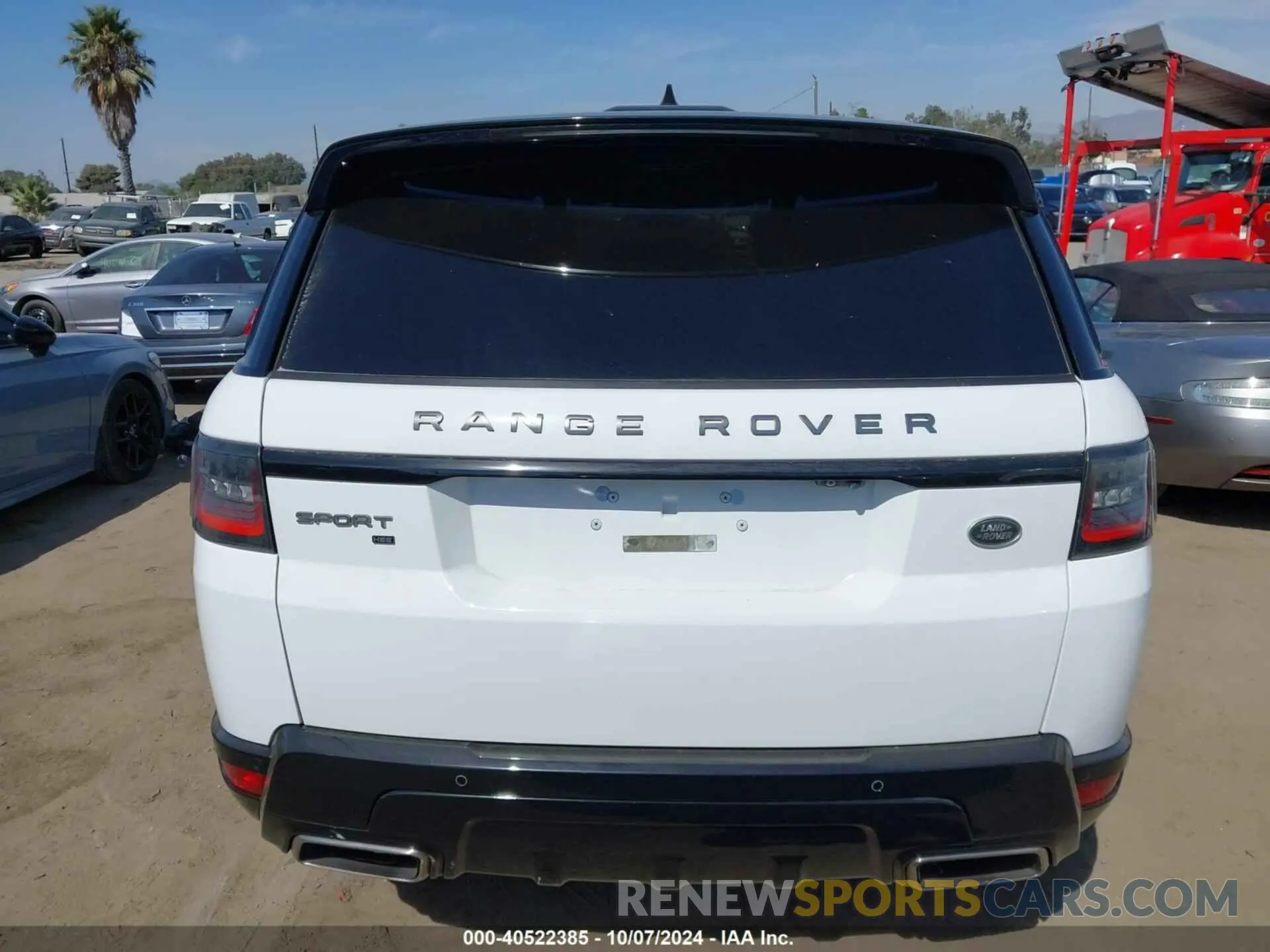16 Photograph of a damaged car SALWR2SU2MA766896 LAND ROVER RANGE ROVER SPORT 2021