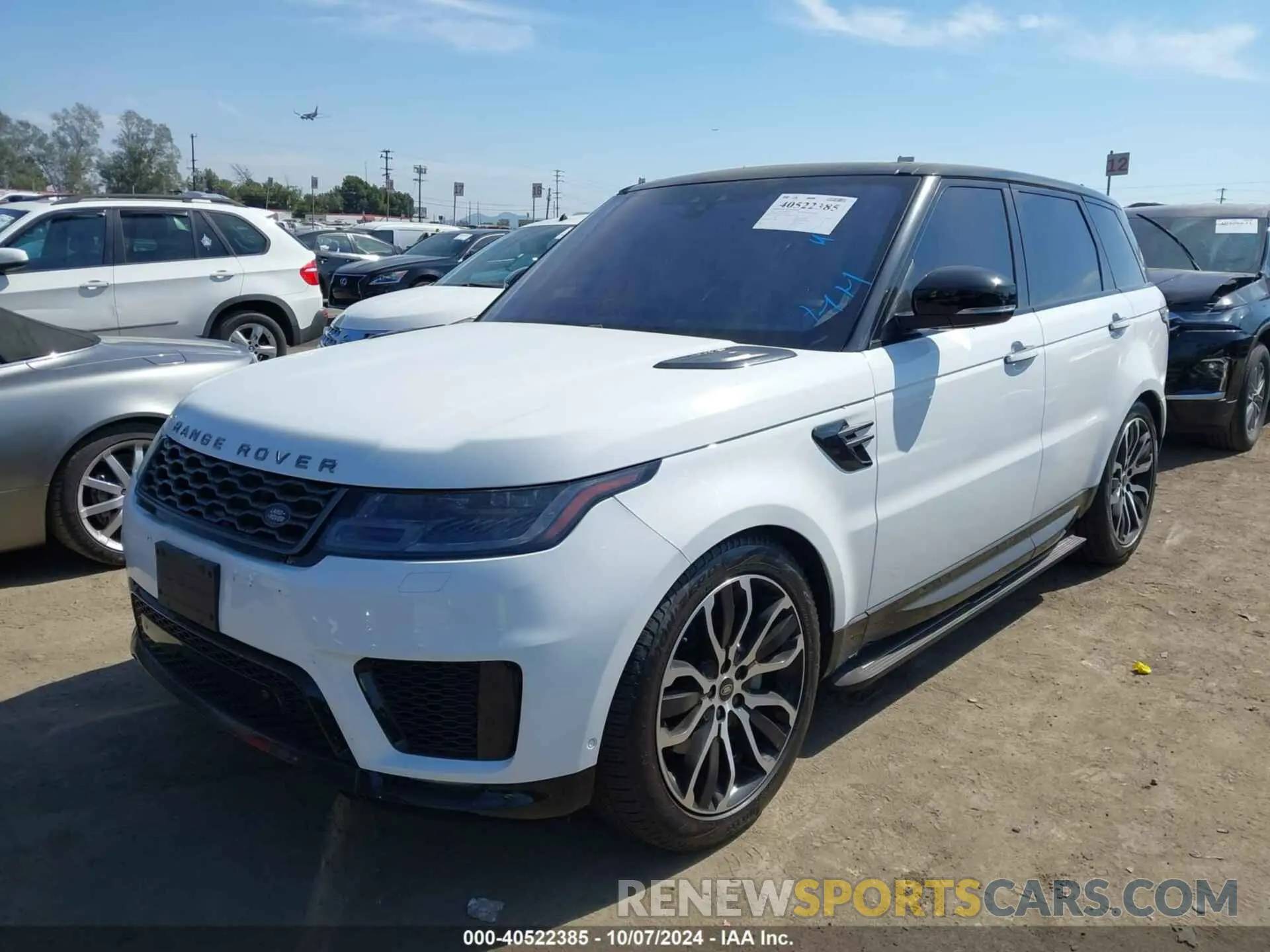 2 Photograph of a damaged car SALWR2SU2MA766896 LAND ROVER RANGE ROVER SPORT 2021