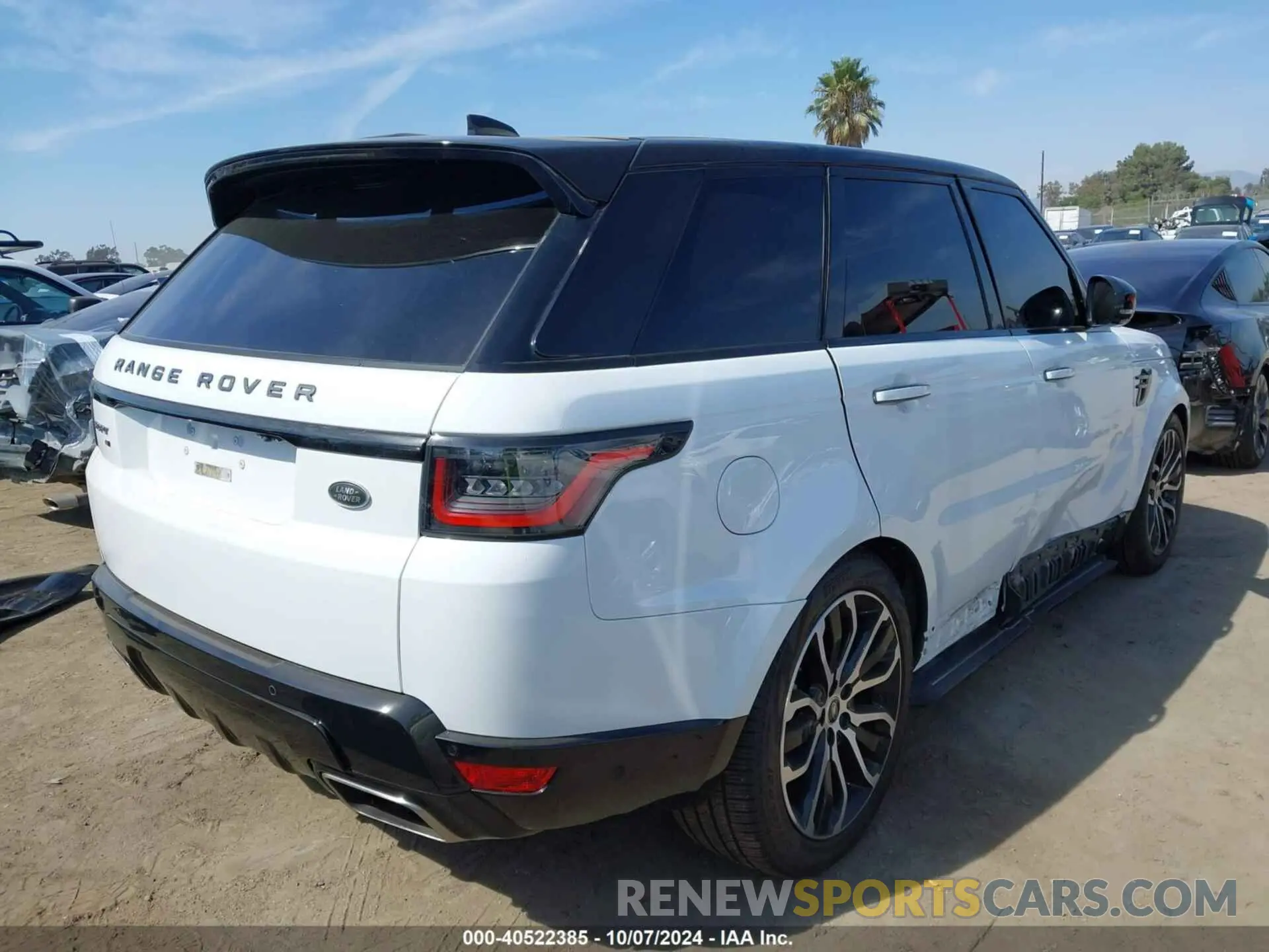 4 Photograph of a damaged car SALWR2SU2MA766896 LAND ROVER RANGE ROVER SPORT 2021