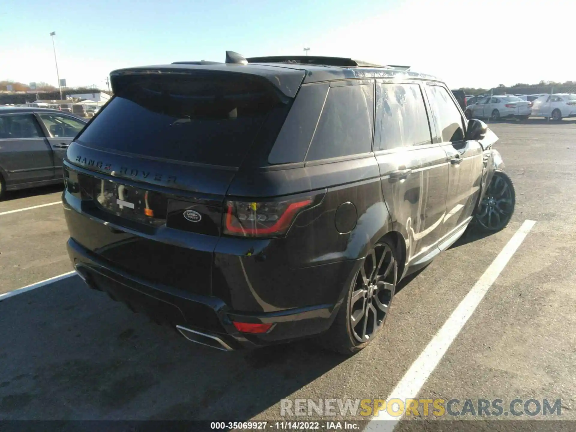 4 Photograph of a damaged car SALWR2SU2MA790955 LAND ROVER RANGE ROVER SPORT 2021