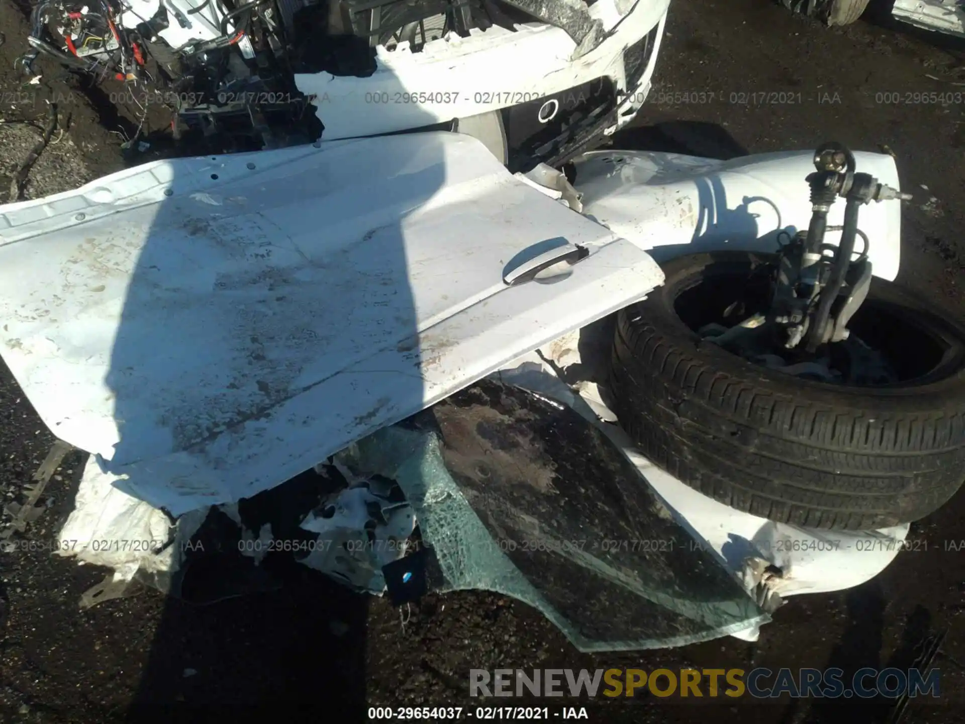 11 Photograph of a damaged car SALWR2SU4MA753230 LAND ROVER RANGE ROVER SPORT 2021