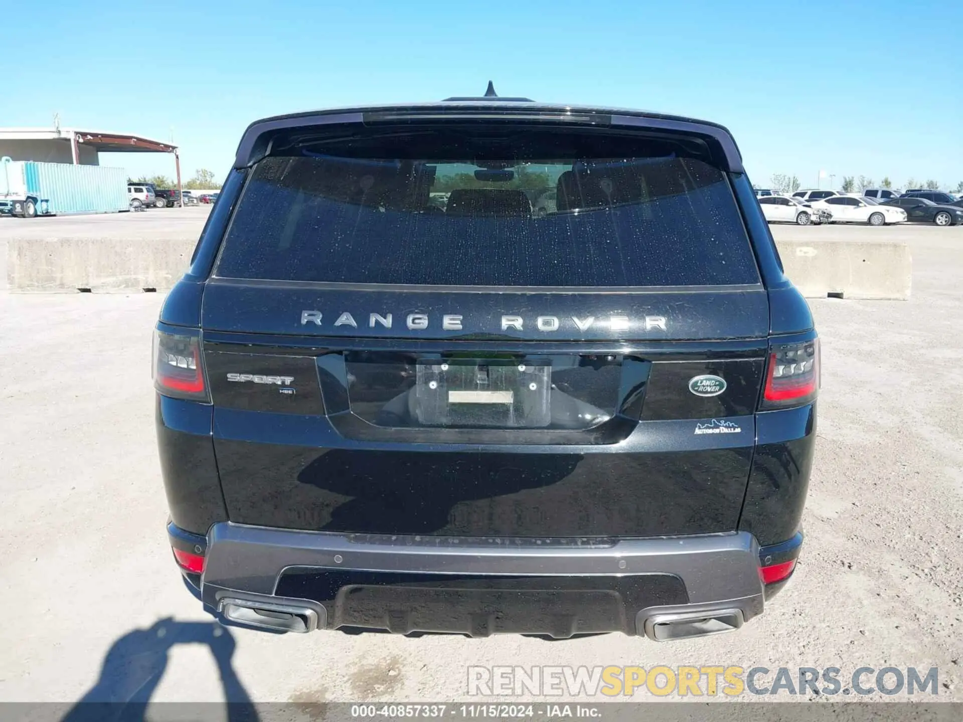 16 Photograph of a damaged car SALWR2SU8MA782309 LAND ROVER RANGE ROVER SPORT 2021