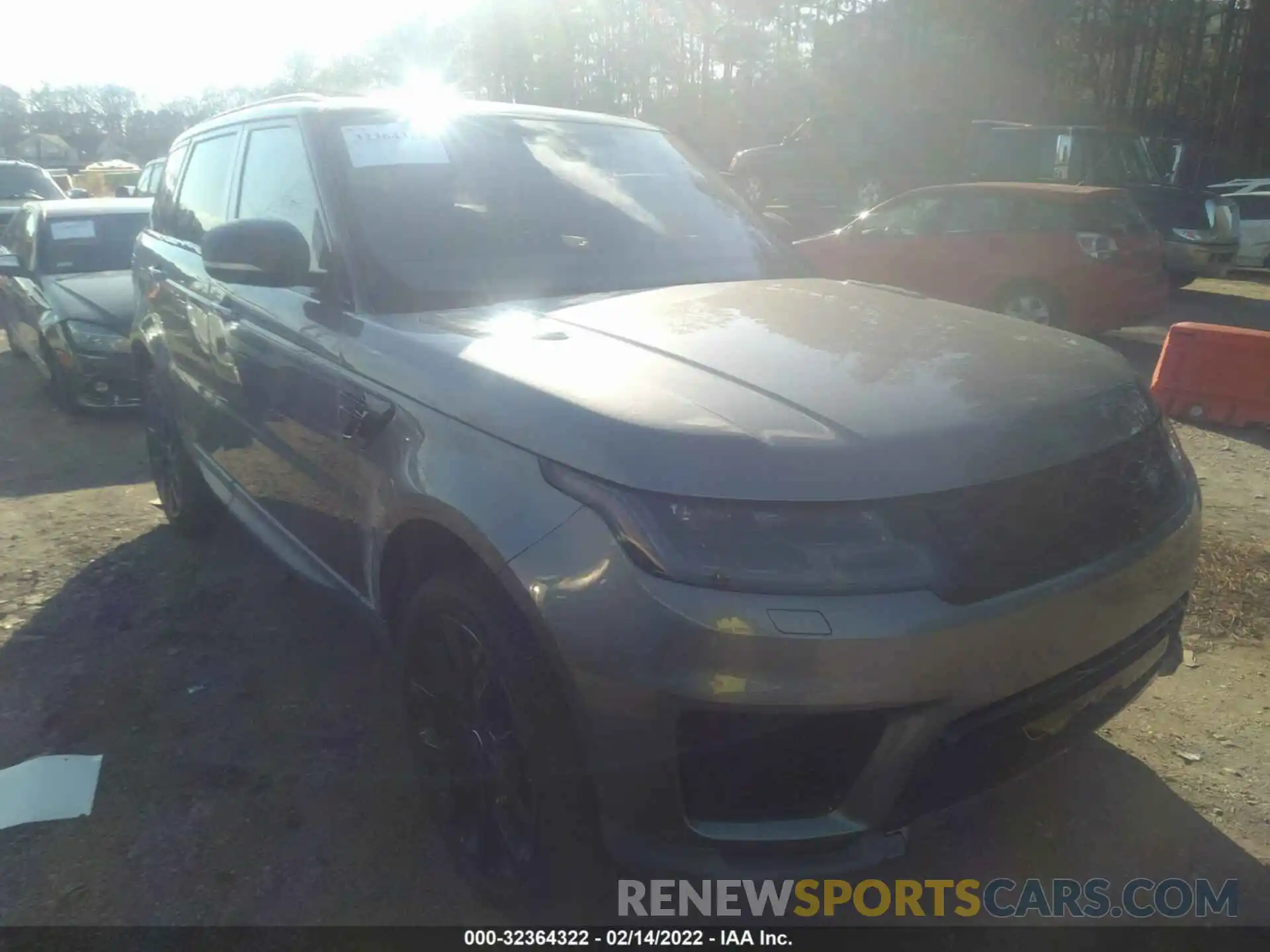 1 Photograph of a damaged car SALWR2SUXMA752423 LAND ROVER RANGE ROVER SPORT 2021