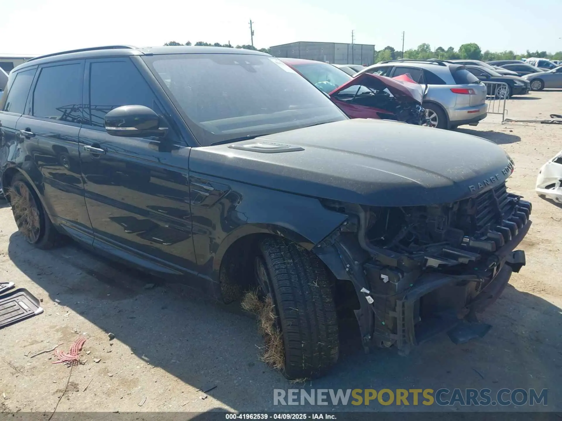 1 Photograph of a damaged car SALWR2SUXMA772543 LAND ROVER RANGE ROVER SPORT 2021
