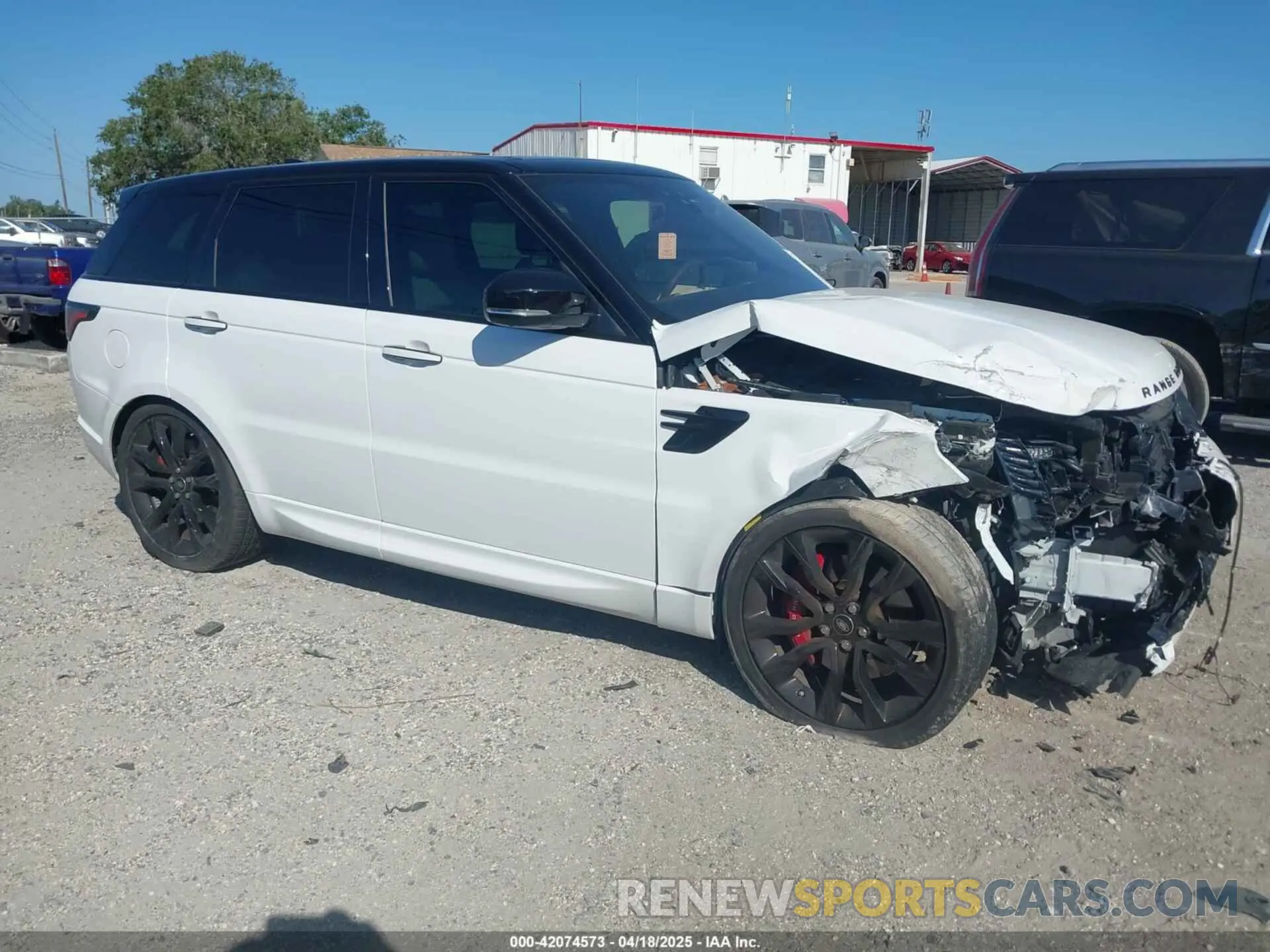 1 Photograph of a damaged car SALWS2RU0MA776305 LAND ROVER RANGE ROVER SPORT 2021