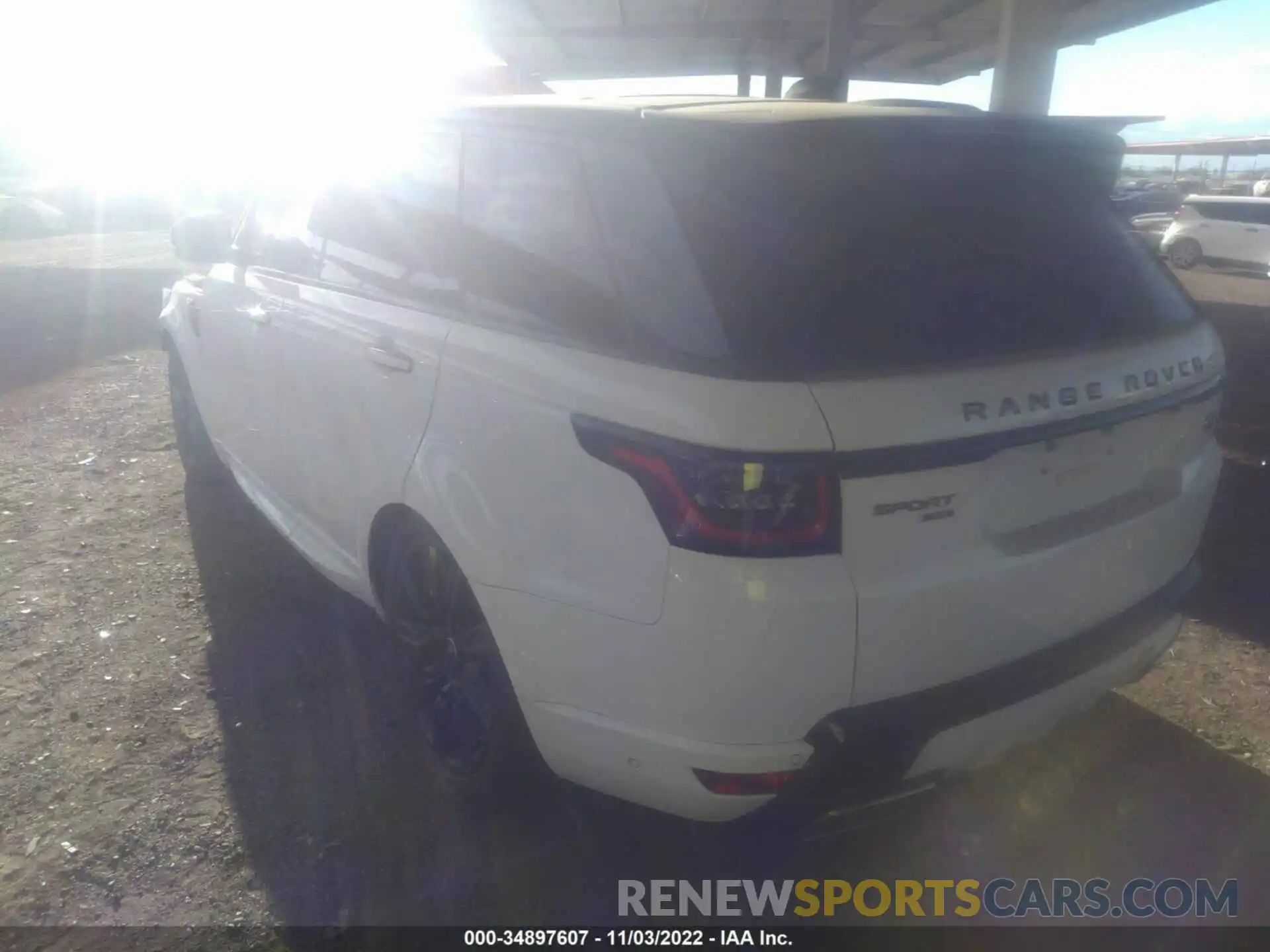 3 Photograph of a damaged car SALWS2RU6MA758875 LAND ROVER RANGE ROVER SPORT 2021