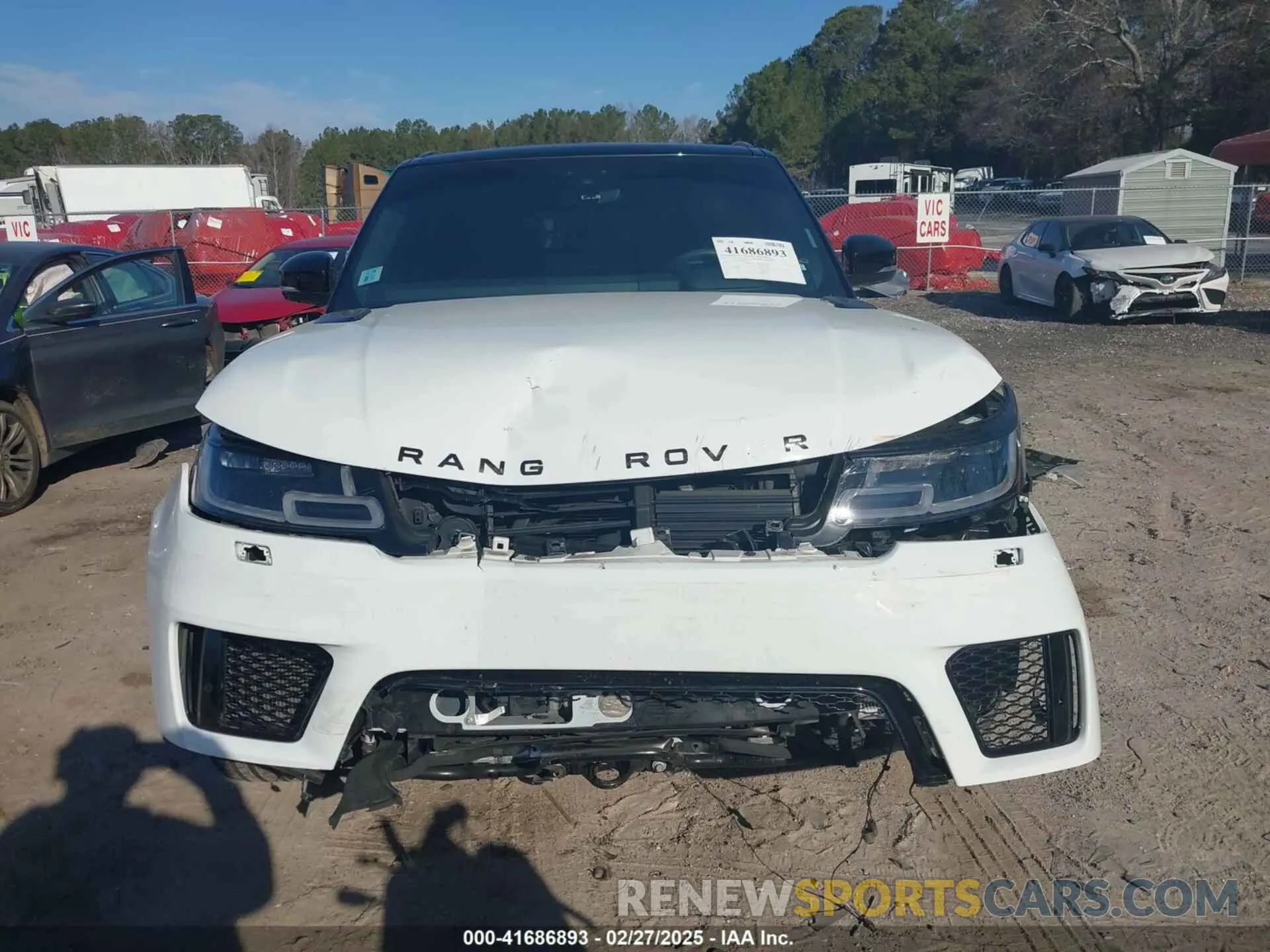 13 Photograph of a damaged car SALWS2RU7MA765463 LAND ROVER RANGE ROVER SPORT 2021