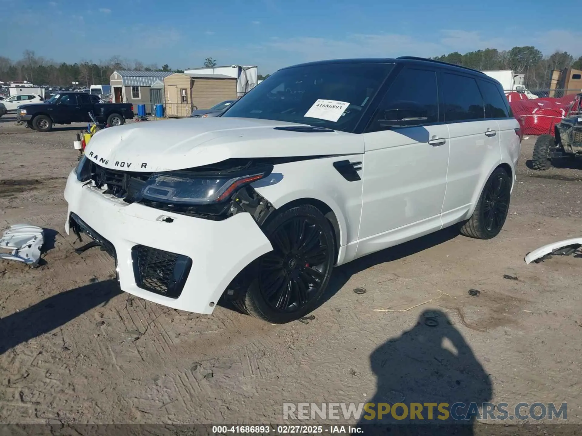 2 Photograph of a damaged car SALWS2RU7MA765463 LAND ROVER RANGE ROVER SPORT 2021