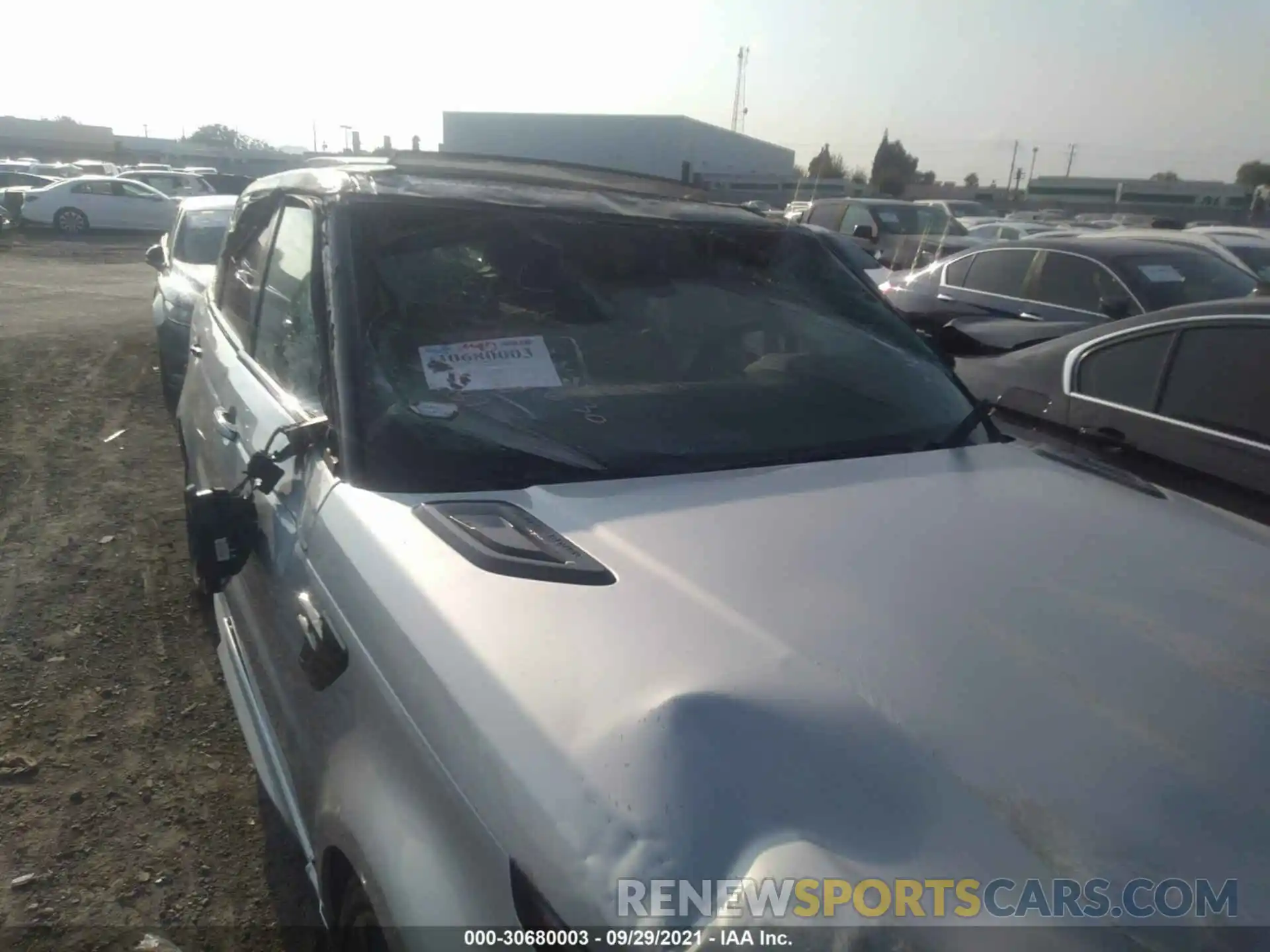 6 Photograph of a damaged car SALWS2RU7MA776690 LAND ROVER RANGE ROVER SPORT 2021