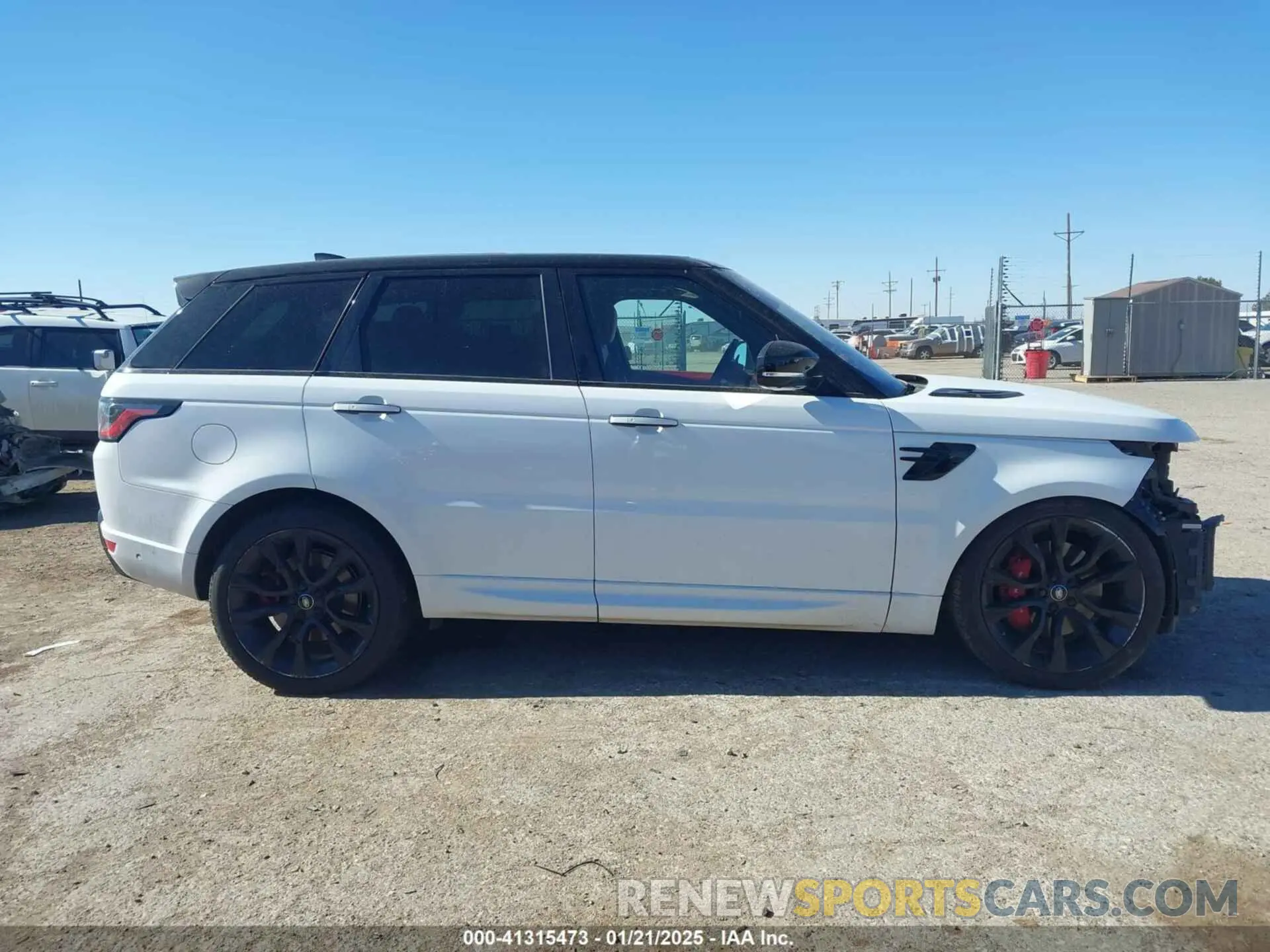 13 Photograph of a damaged car SALWS2RUXMA749869 LAND ROVER RANGE ROVER SPORT 2021