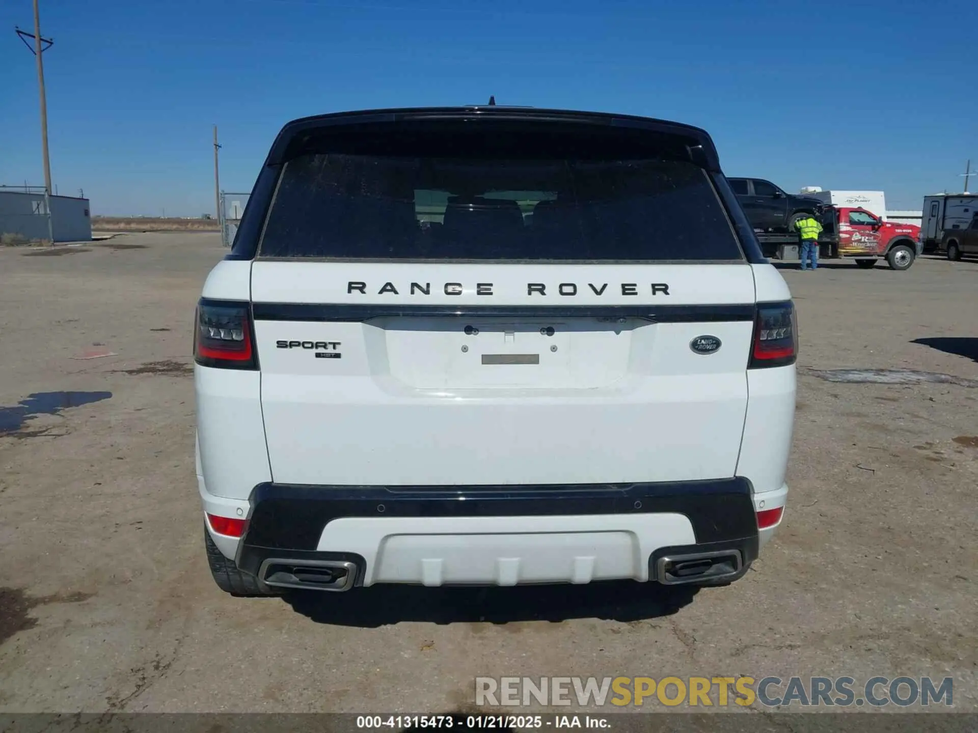 16 Photograph of a damaged car SALWS2RUXMA749869 LAND ROVER RANGE ROVER SPORT 2021