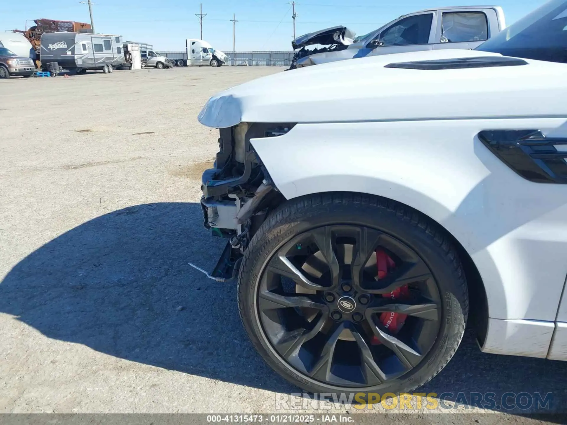 6 Photograph of a damaged car SALWS2RUXMA749869 LAND ROVER RANGE ROVER SPORT 2021