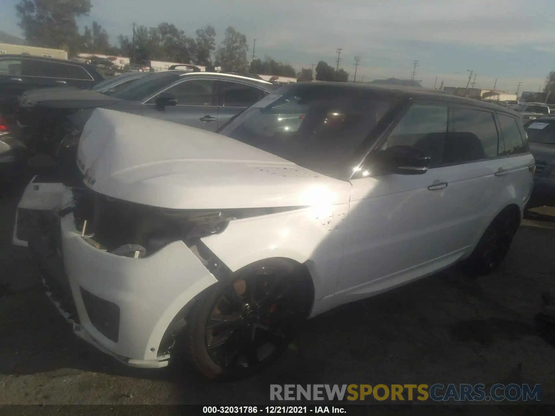 2 Photograph of a damaged car SALWS2RUXMA778255 LAND ROVER RANGE ROVER SPORT 2021