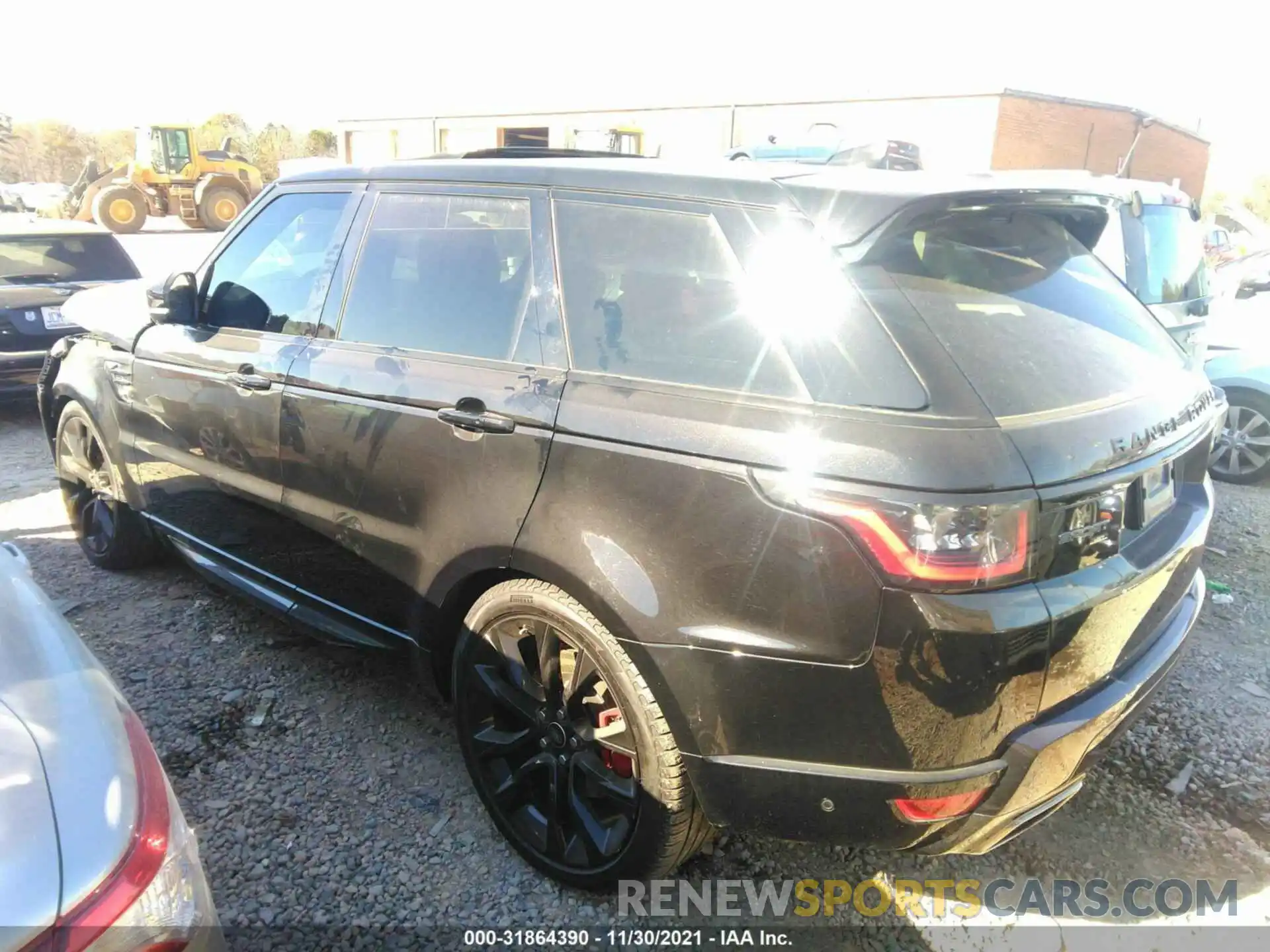 3 Photograph of a damaged car SALWS2RUXMA786940 LAND ROVER RANGE ROVER SPORT 2021