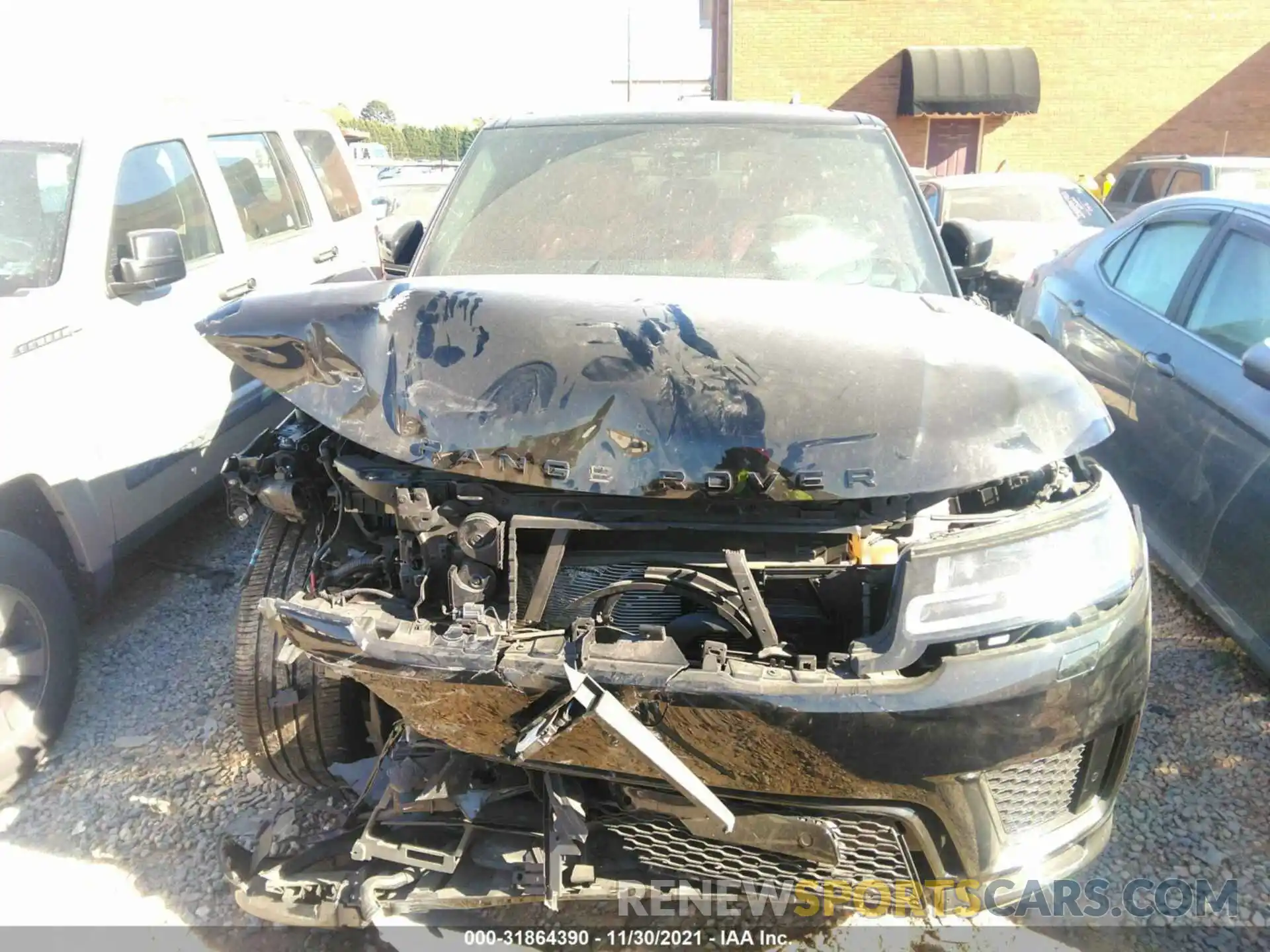 6 Photograph of a damaged car SALWS2RUXMA786940 LAND ROVER RANGE ROVER SPORT 2021