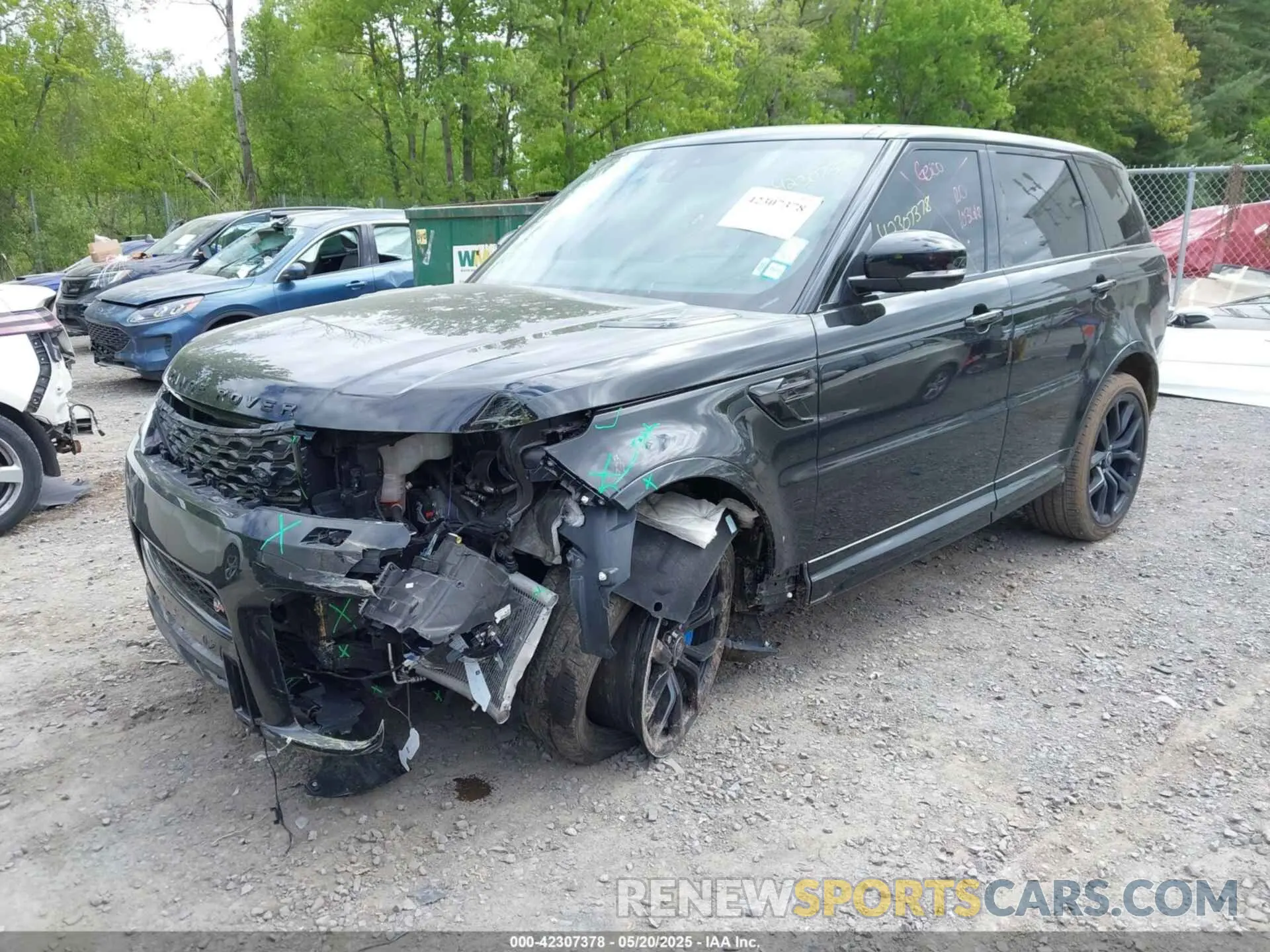 2 Photograph of a damaged car SALWZ2RE0MA795330 LAND ROVER RANGE ROVER SPORT 2021