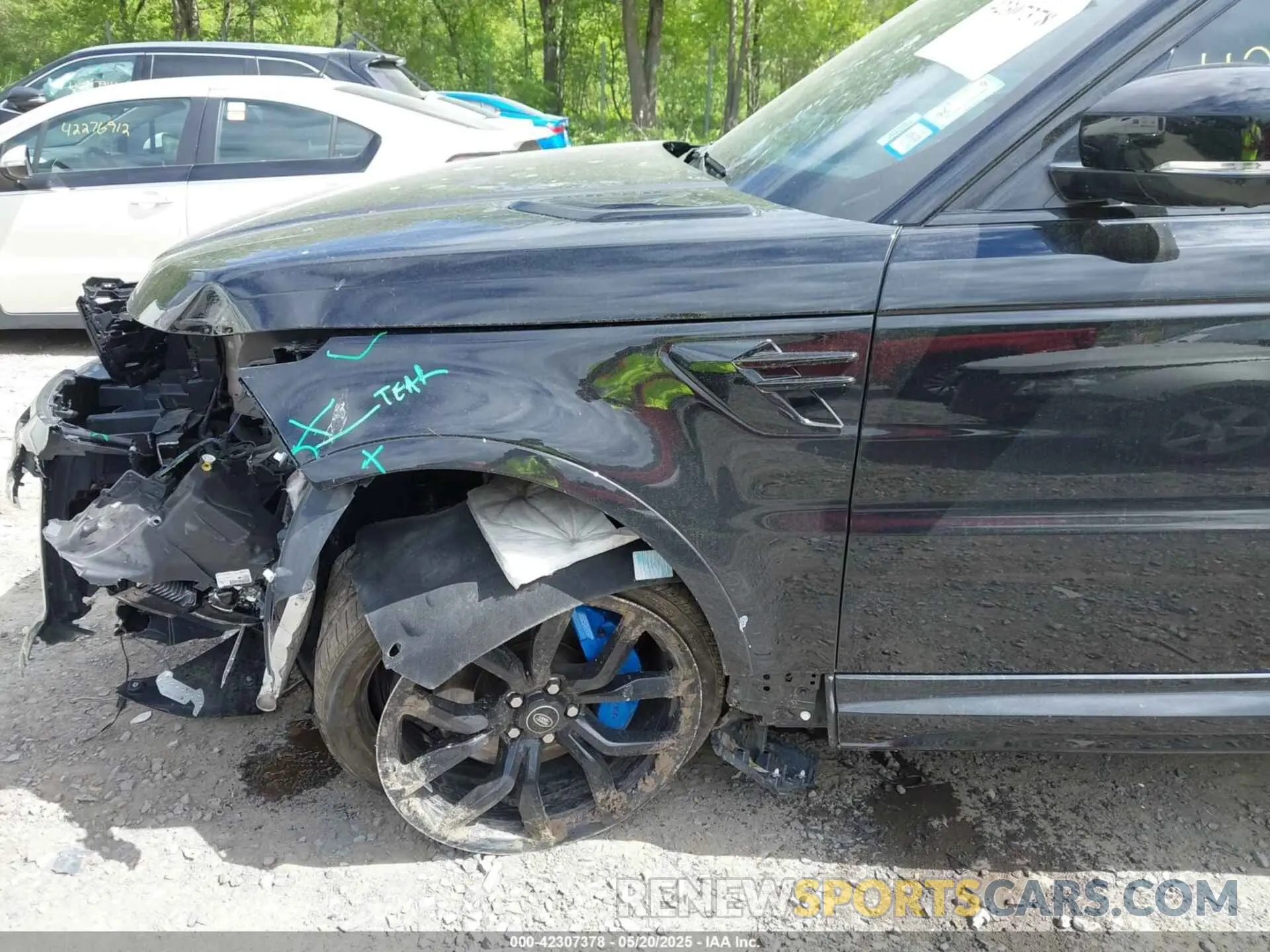 6 Photograph of a damaged car SALWZ2RE0MA795330 LAND ROVER RANGE ROVER SPORT 2021