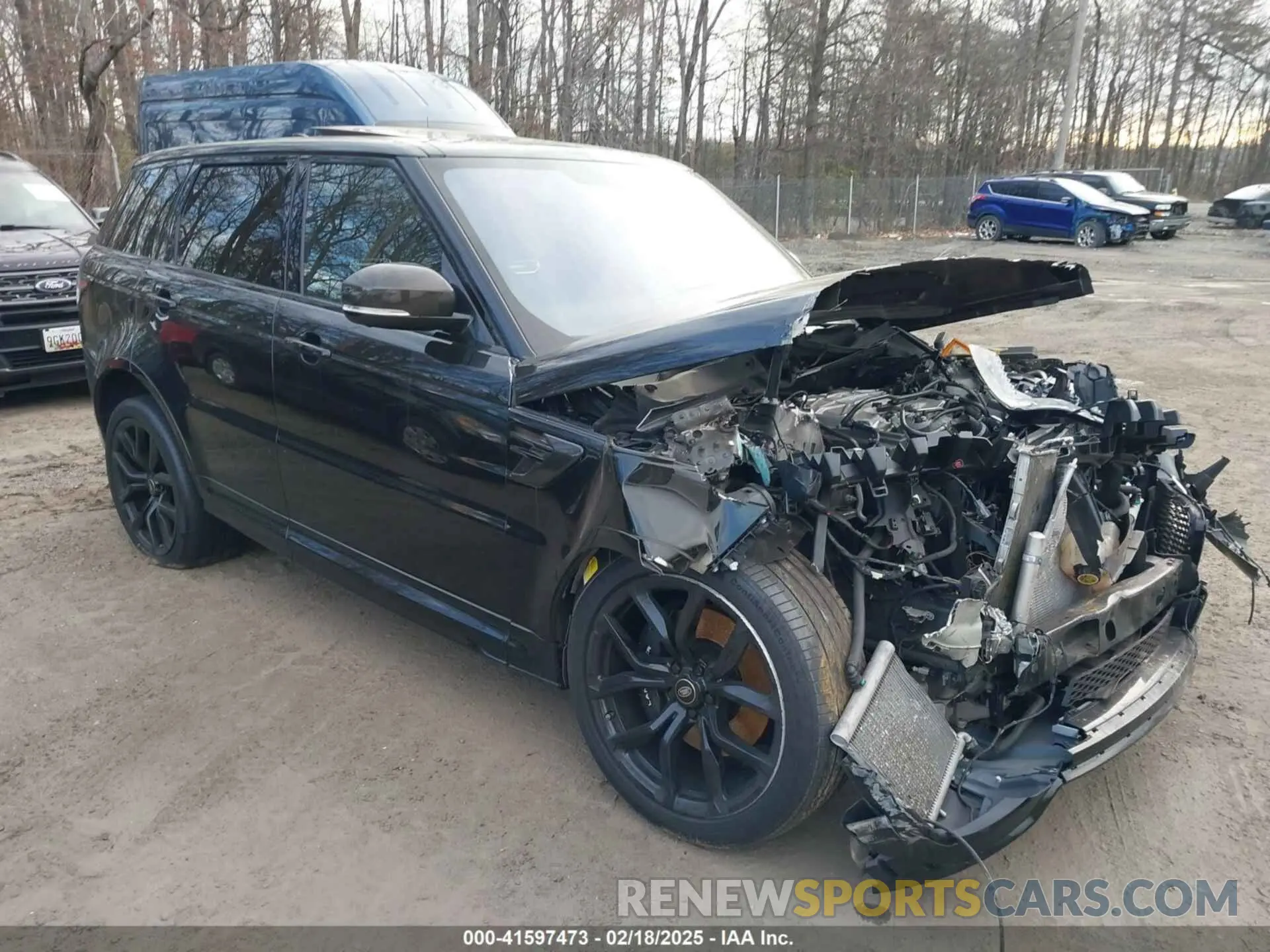 1 Photograph of a damaged car SALWZ2RE2MA762507 LAND ROVER RANGE ROVER SPORT 2021