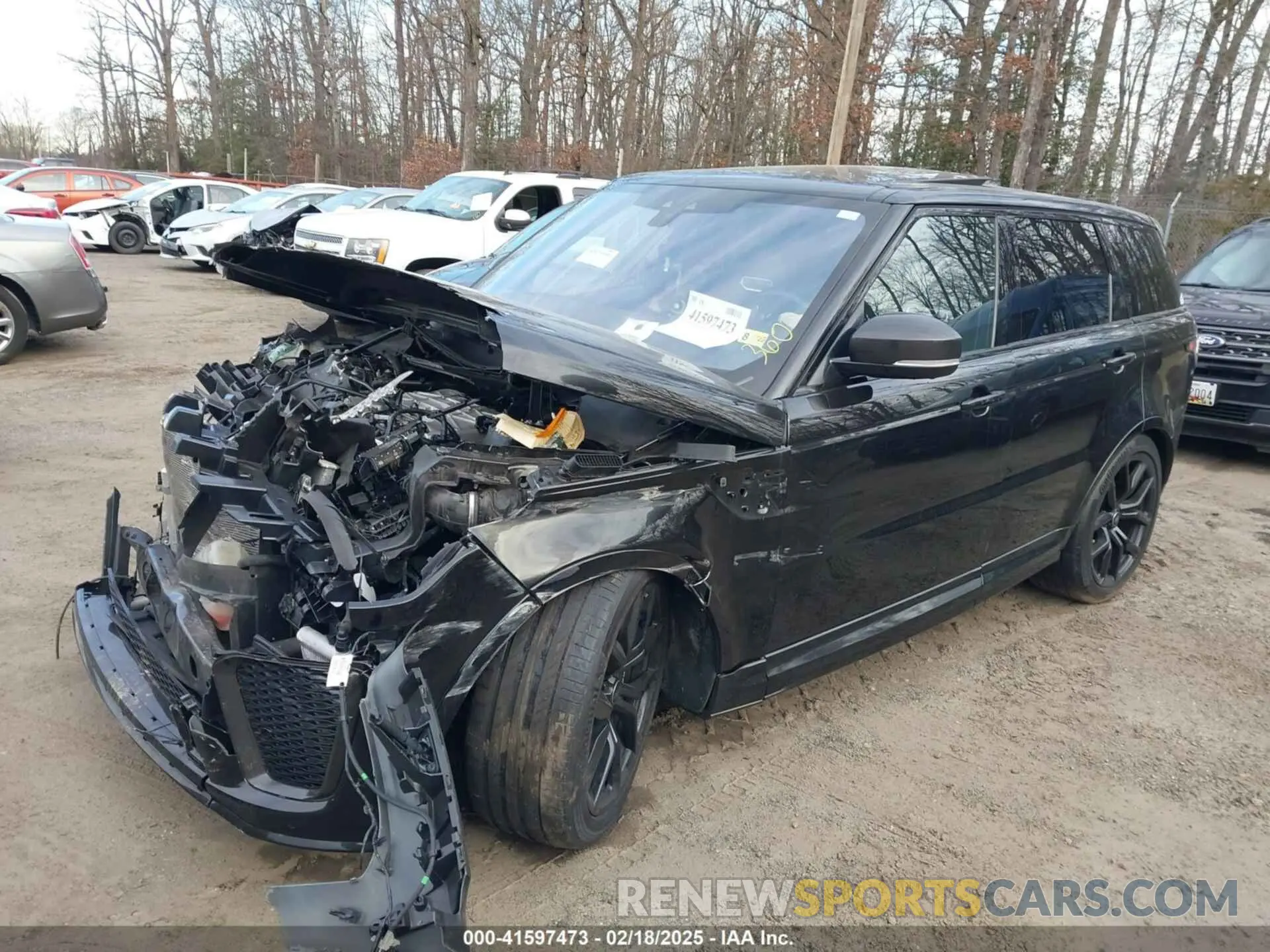 2 Photograph of a damaged car SALWZ2RE2MA762507 LAND ROVER RANGE ROVER SPORT 2021
