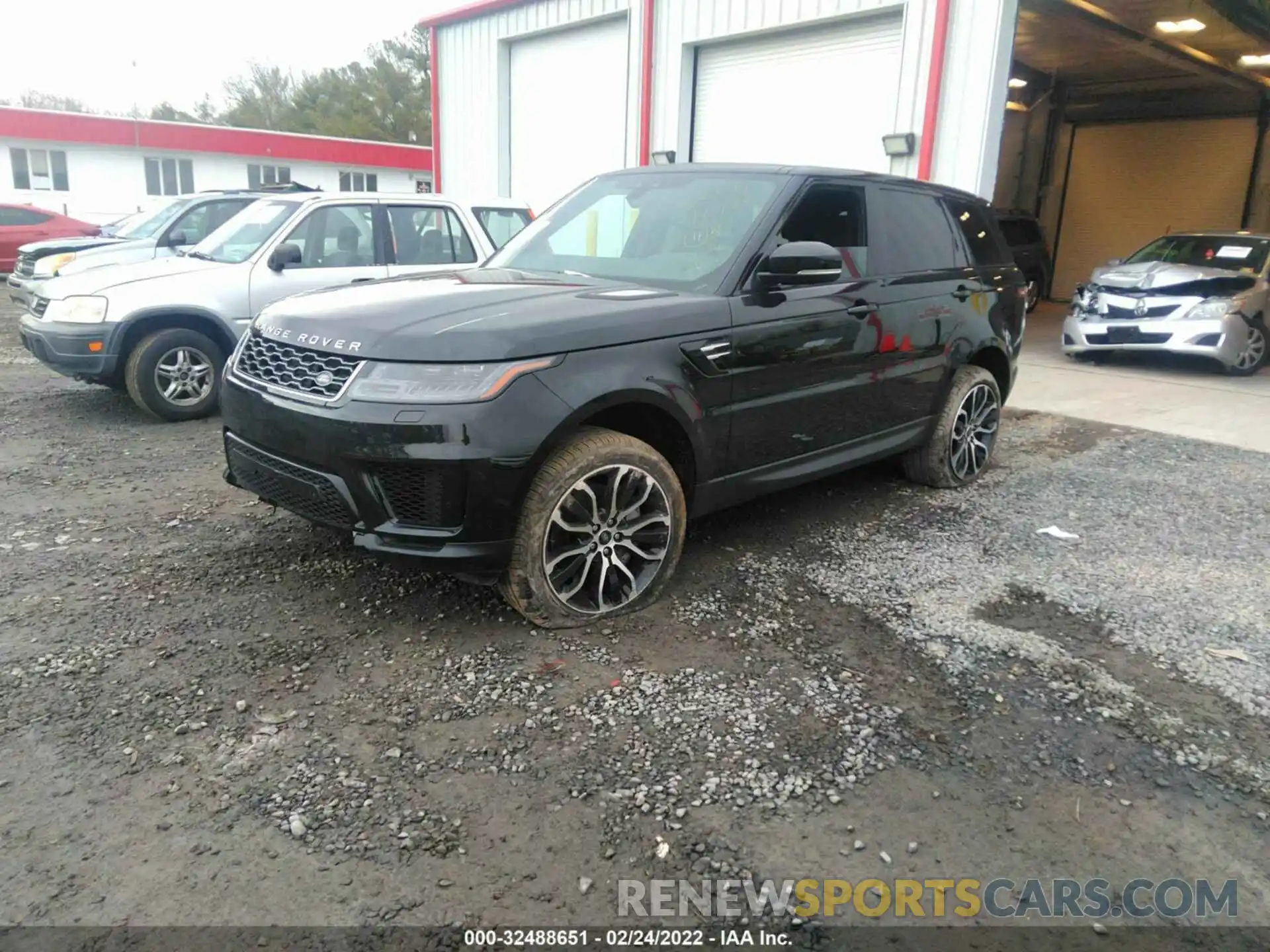 2 Photograph of a damaged car SALWG2SU0NA207421 LAND ROVER RANGE ROVER SPORT 2022