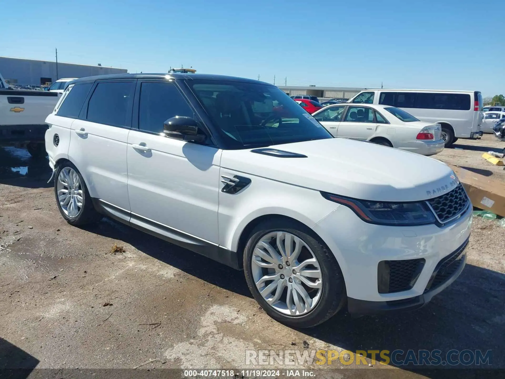 1 Photograph of a damaged car SALWG2SU7NA208680 LAND ROVER RANGE ROVER SPORT 2022