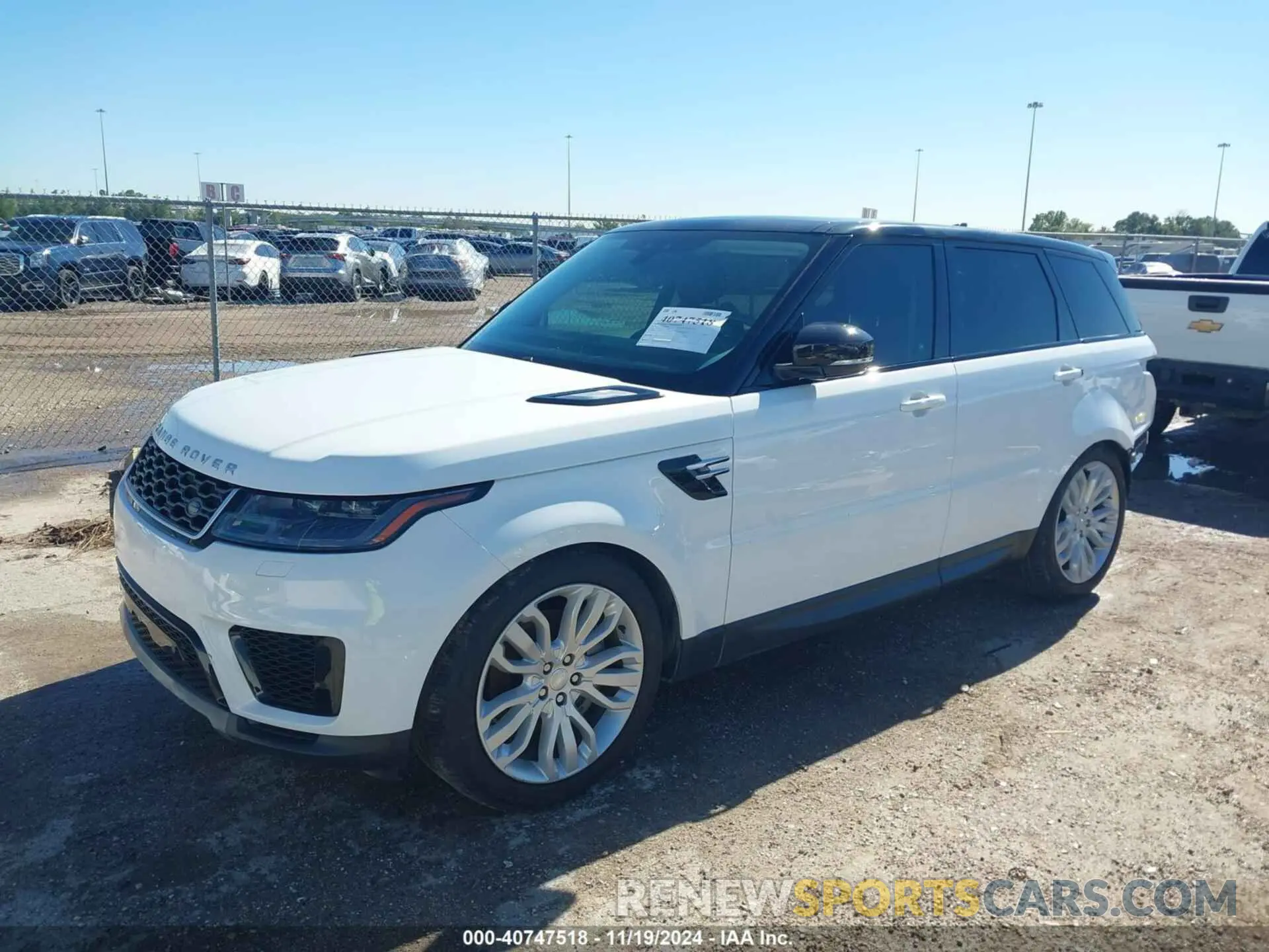 2 Photograph of a damaged car SALWG2SU7NA208680 LAND ROVER RANGE ROVER SPORT 2022