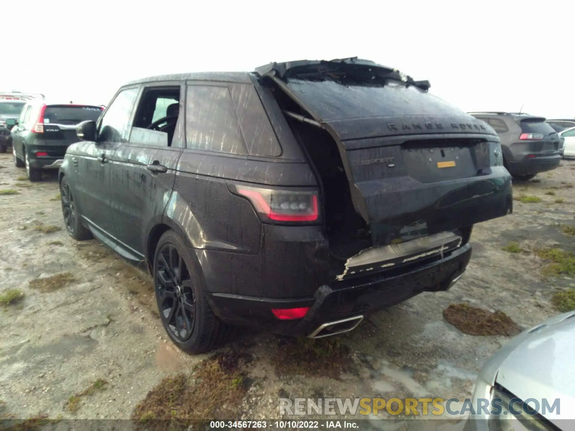 3 Photograph of a damaged car SALWR2SU0NA229753 LAND ROVER RANGE ROVER SPORT 2022