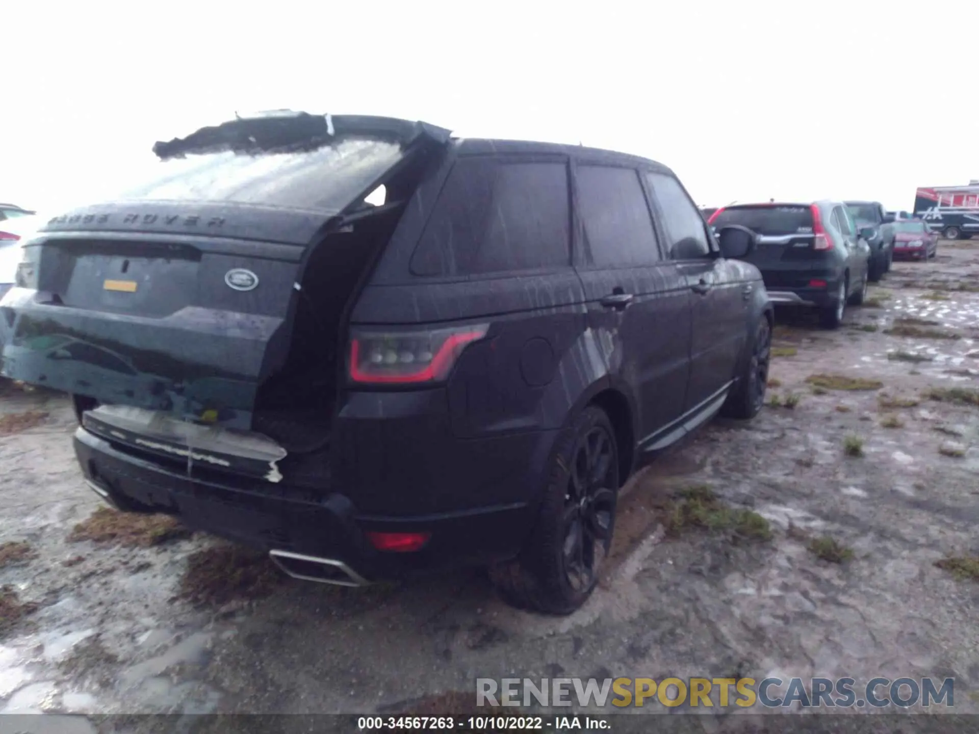 4 Photograph of a damaged car SALWR2SU0NA229753 LAND ROVER RANGE ROVER SPORT 2022
