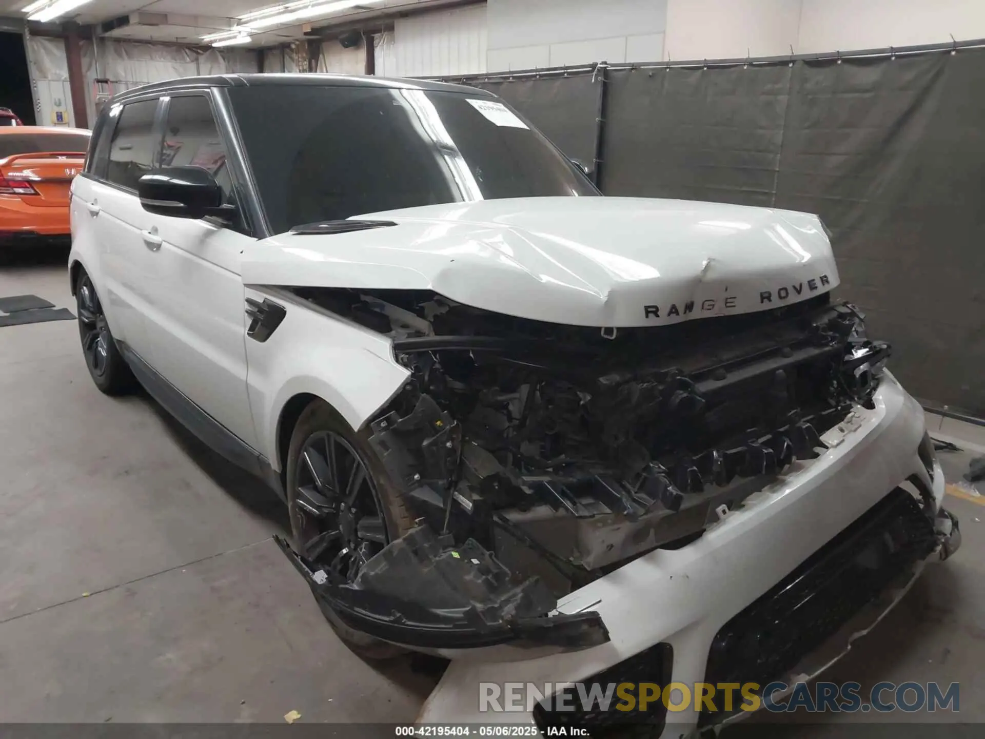 1 Photograph of a damaged car SALWR2SU7NA234383 LAND ROVER RANGE ROVER SPORT 2022