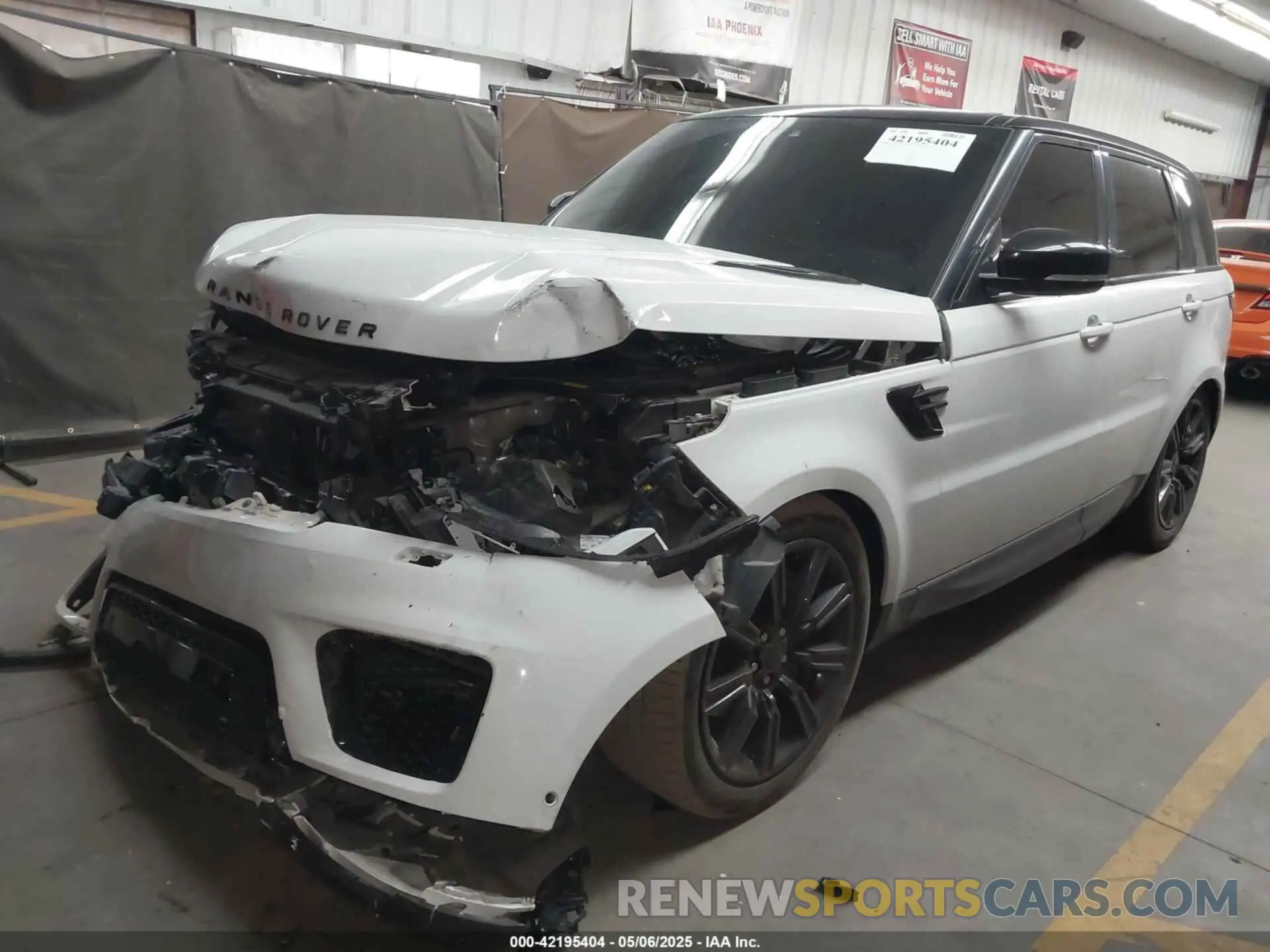 2 Photograph of a damaged car SALWR2SU7NA234383 LAND ROVER RANGE ROVER SPORT 2022