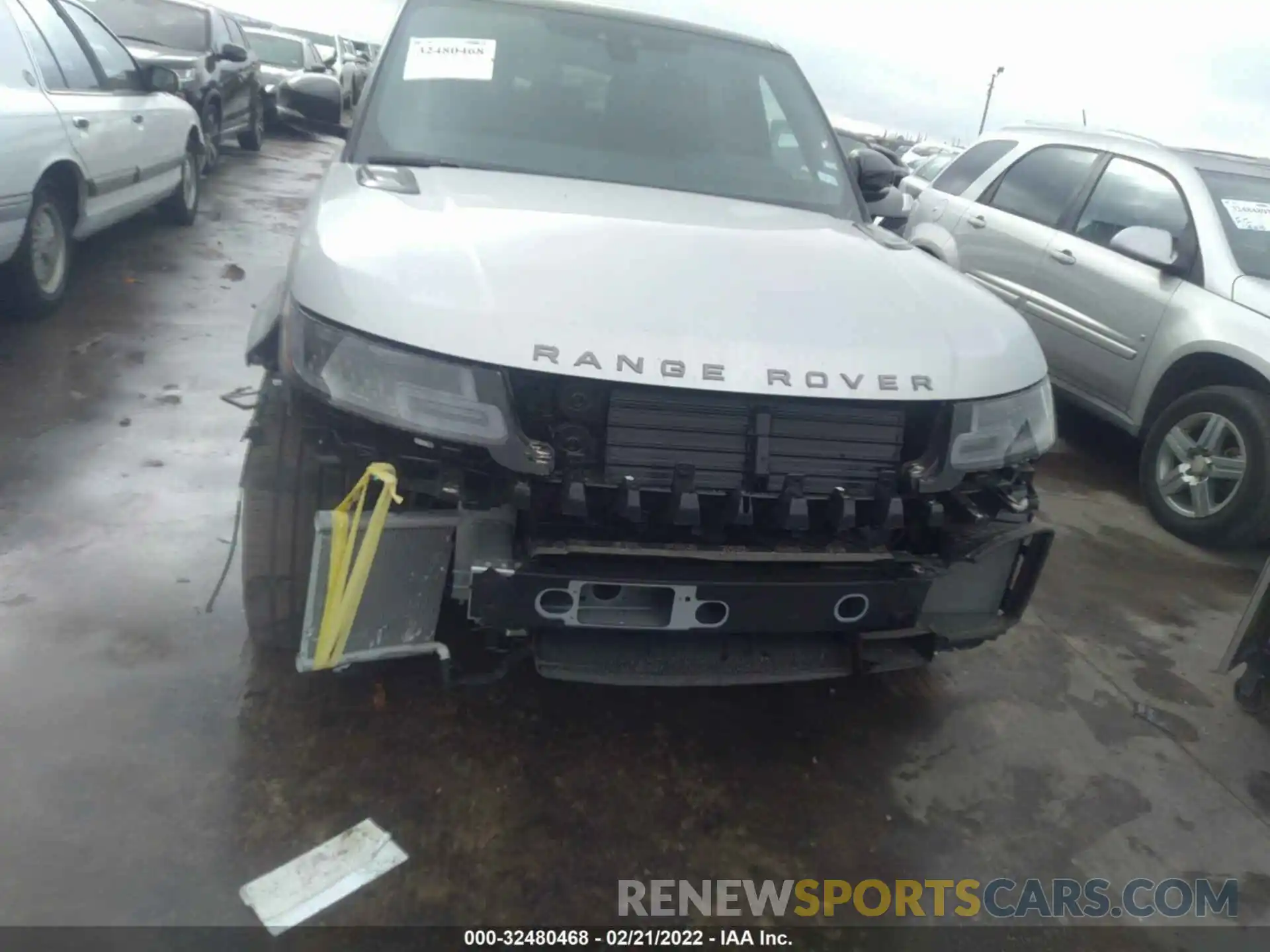 6 Photograph of a damaged car SALWR2SU9NA220047 LAND ROVER RANGE ROVER SPORT 2022